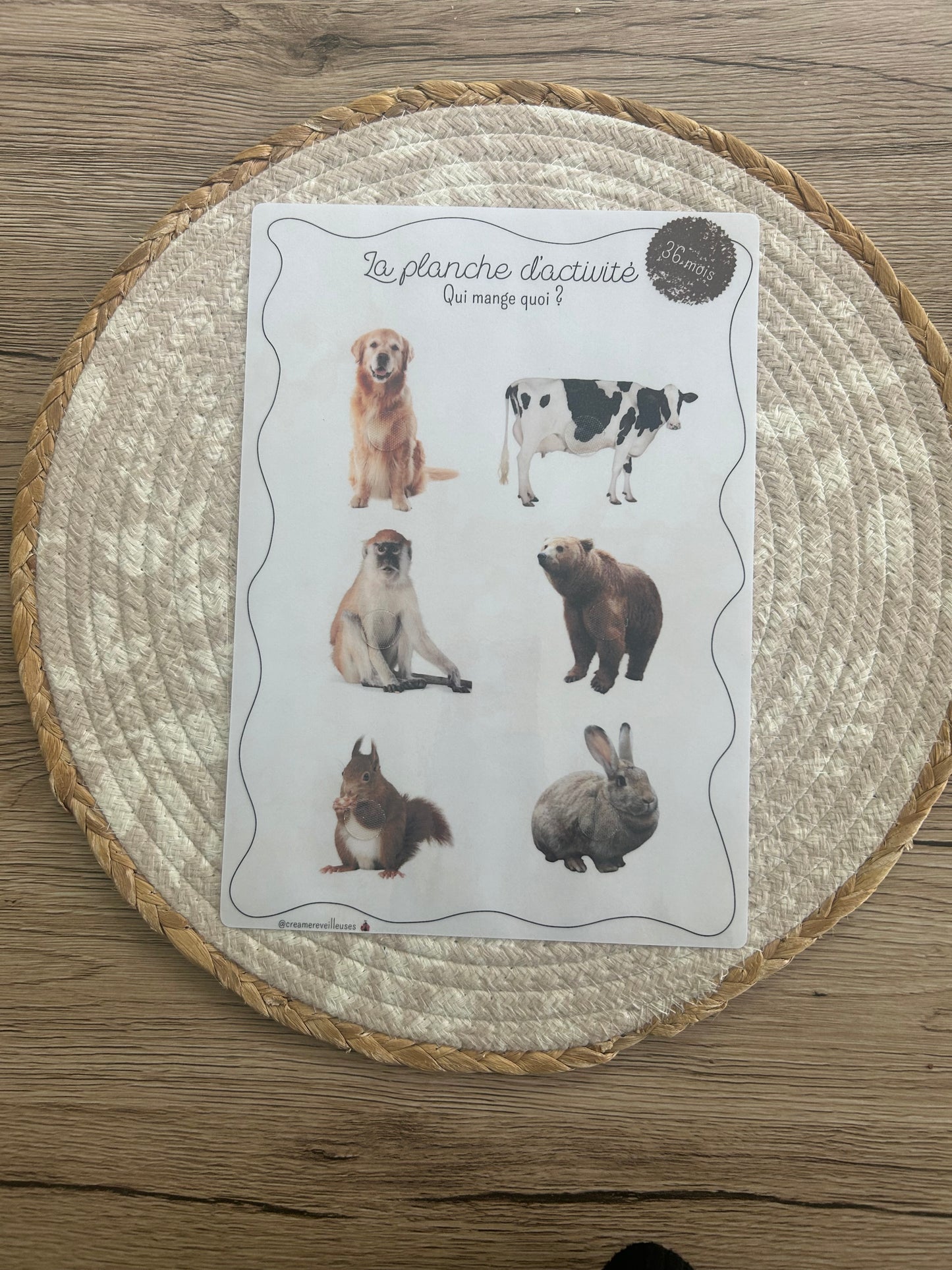 QUI MANGE QUOI ? PRIX RÉDUIT