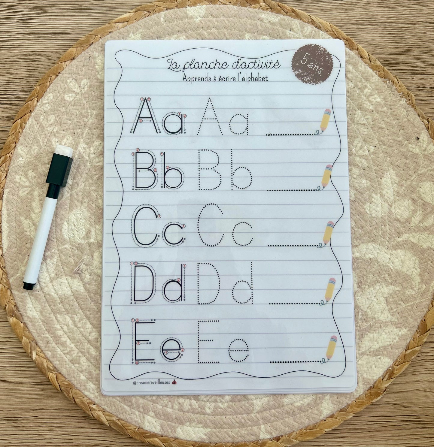L’ALPHABET