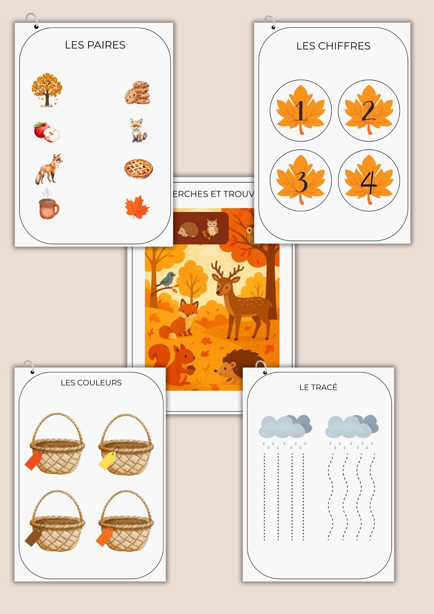 CARNET AUTOMNE DÈS 36 MOIS