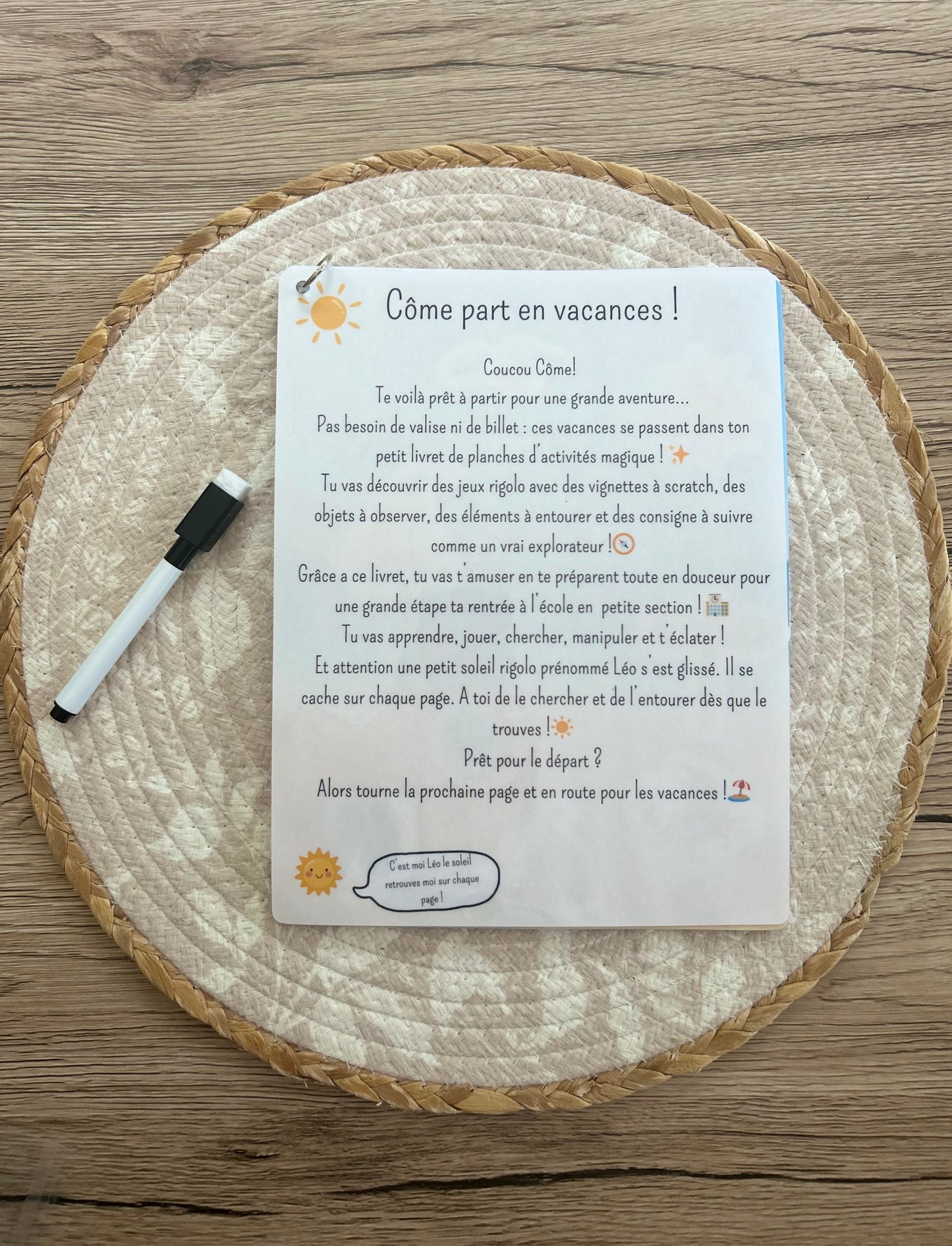 Les planches d’activités des vacances En route vers la petite section !
