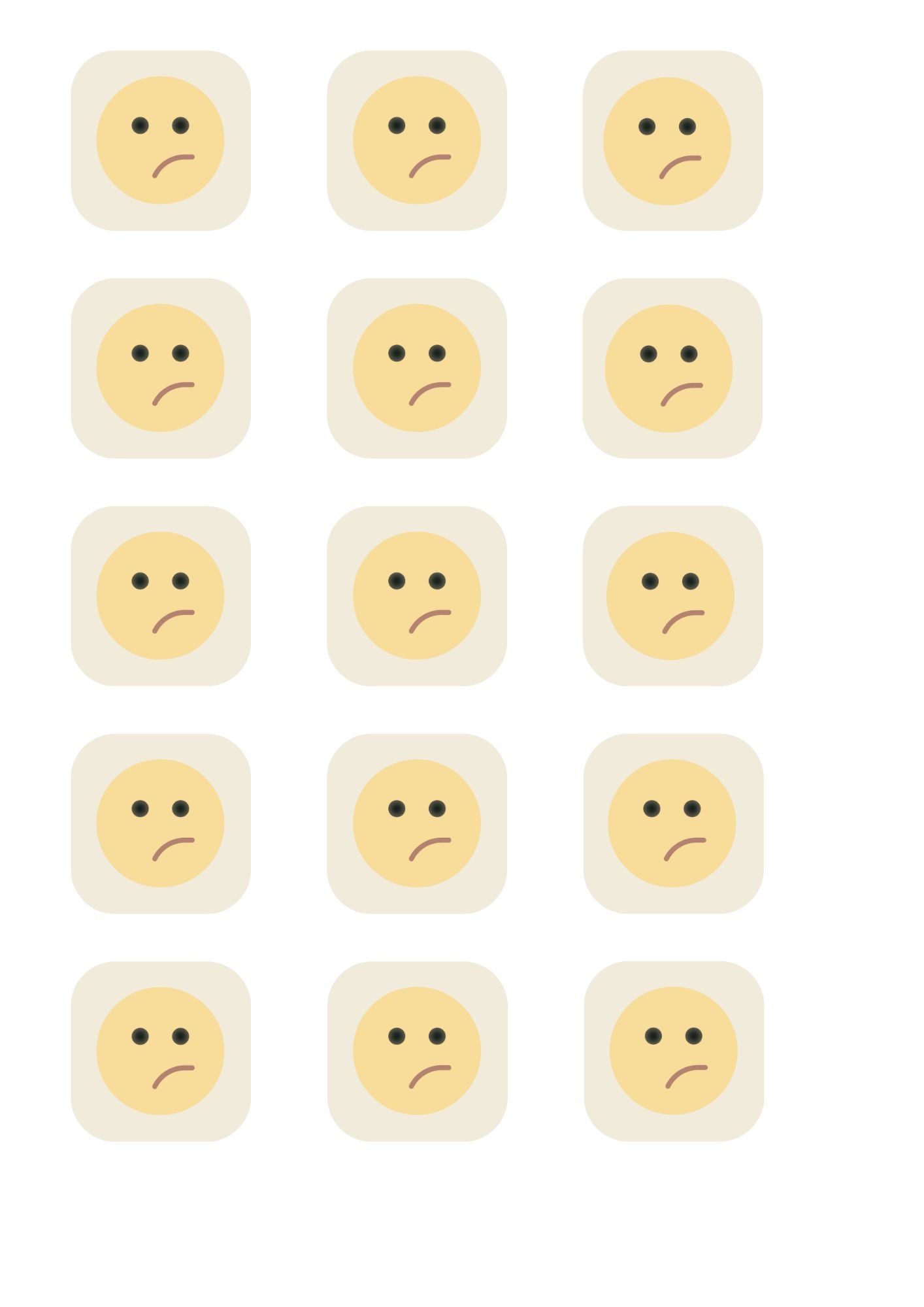 Tableau du comportement