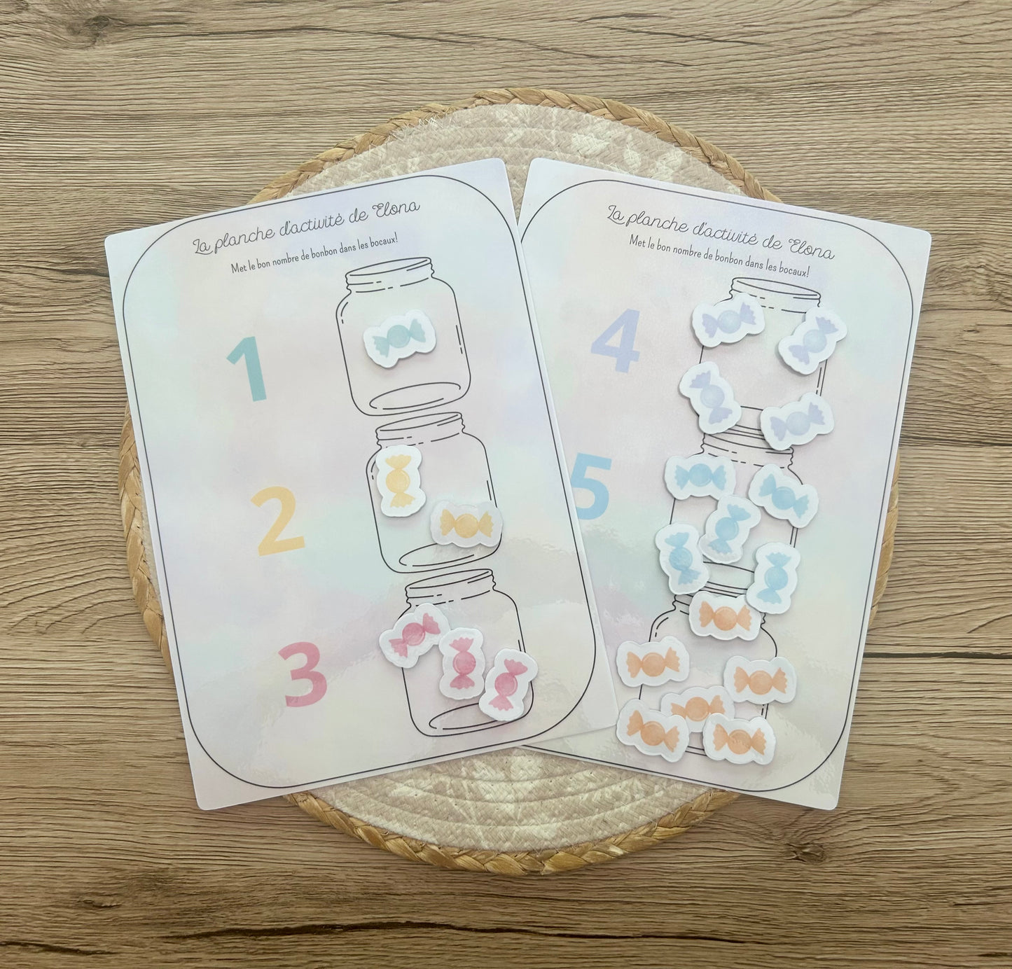 LES BONBONS À COMPTER