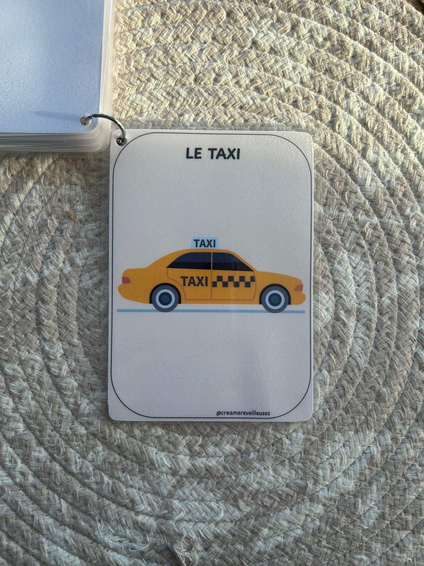 CARTES ÉDUCATIVES LES VÉHICULES