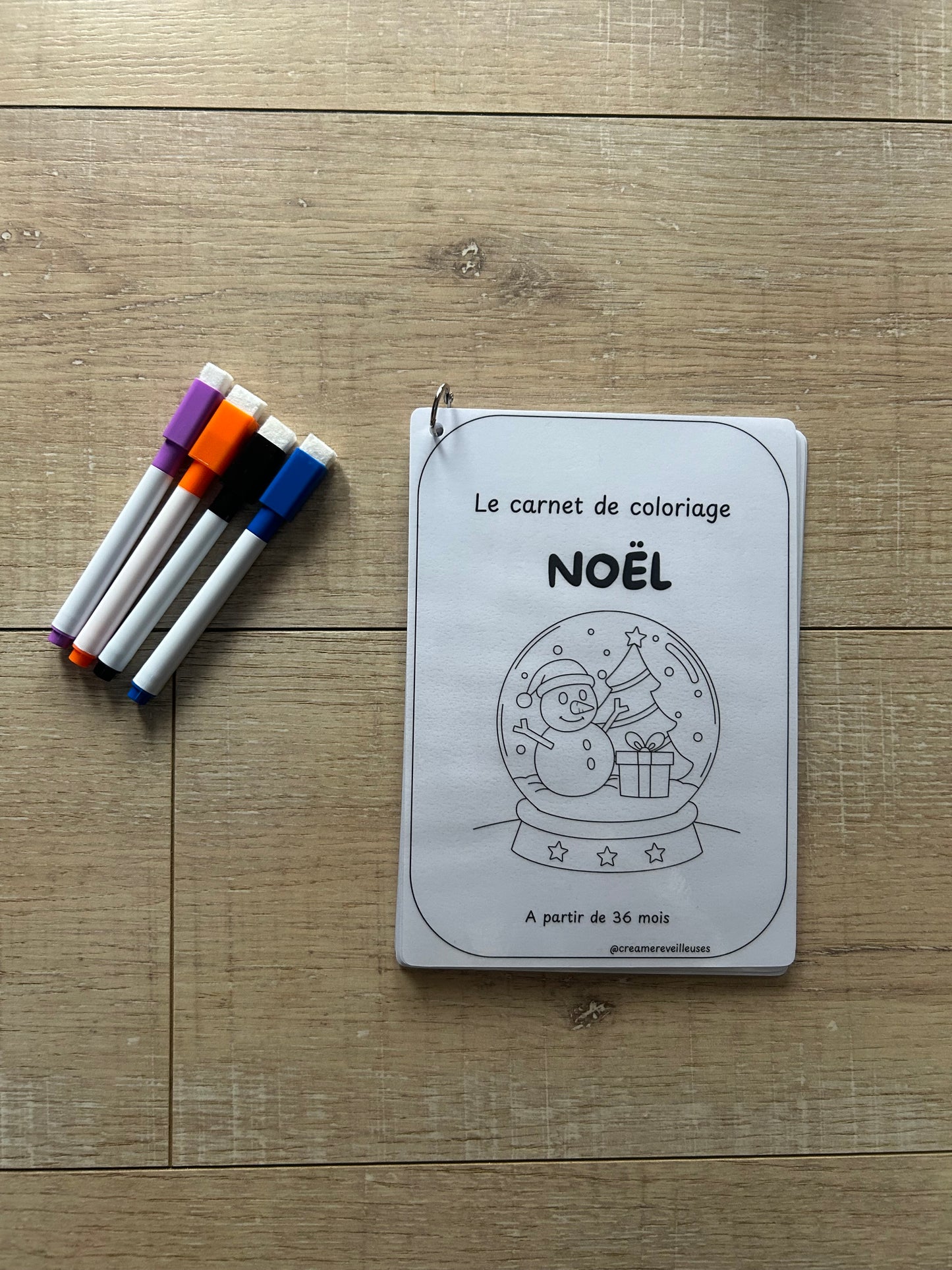 CARNET DE COLORIAGE NOËL PRIX RÉDUIT