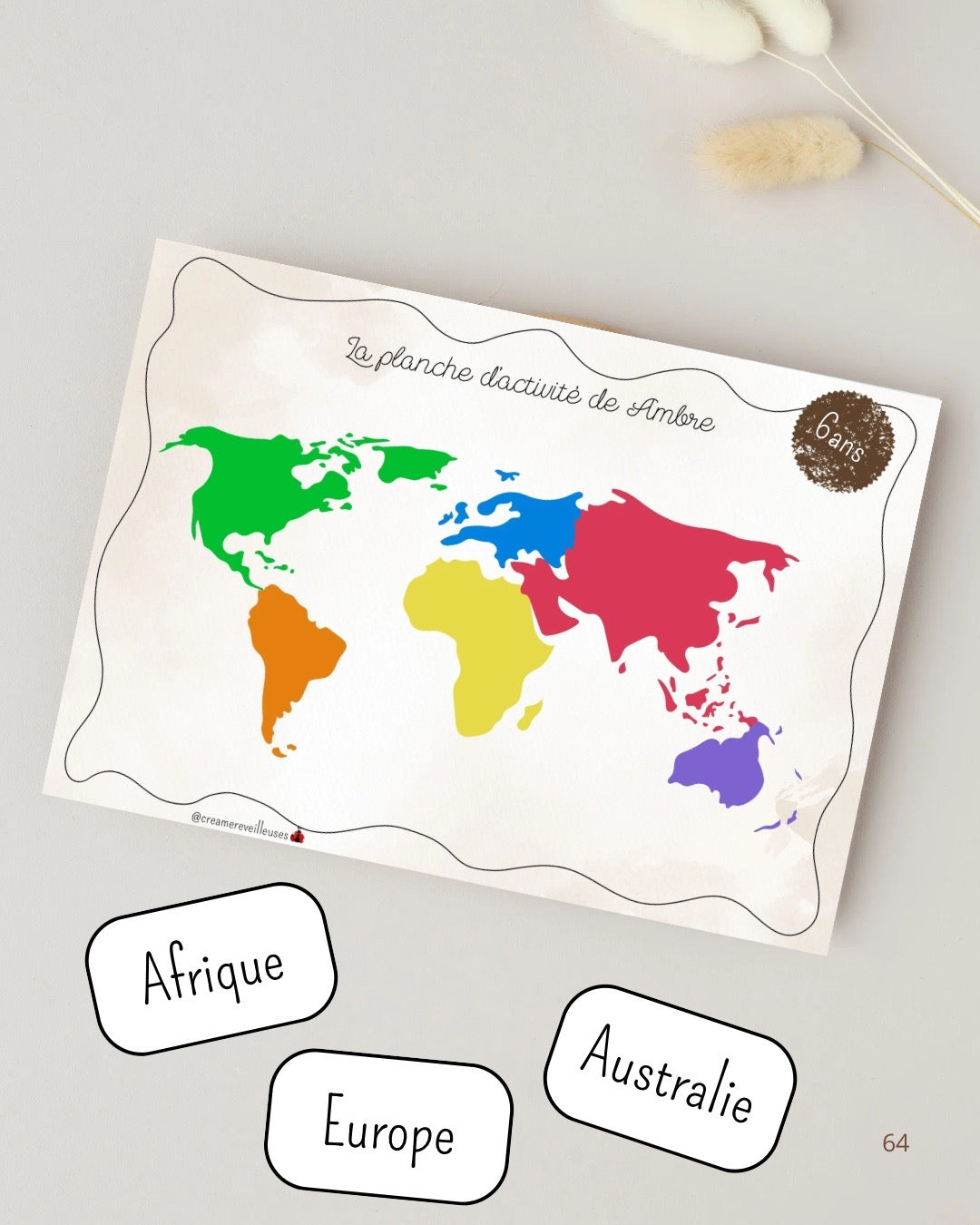 LES CONTINENTS