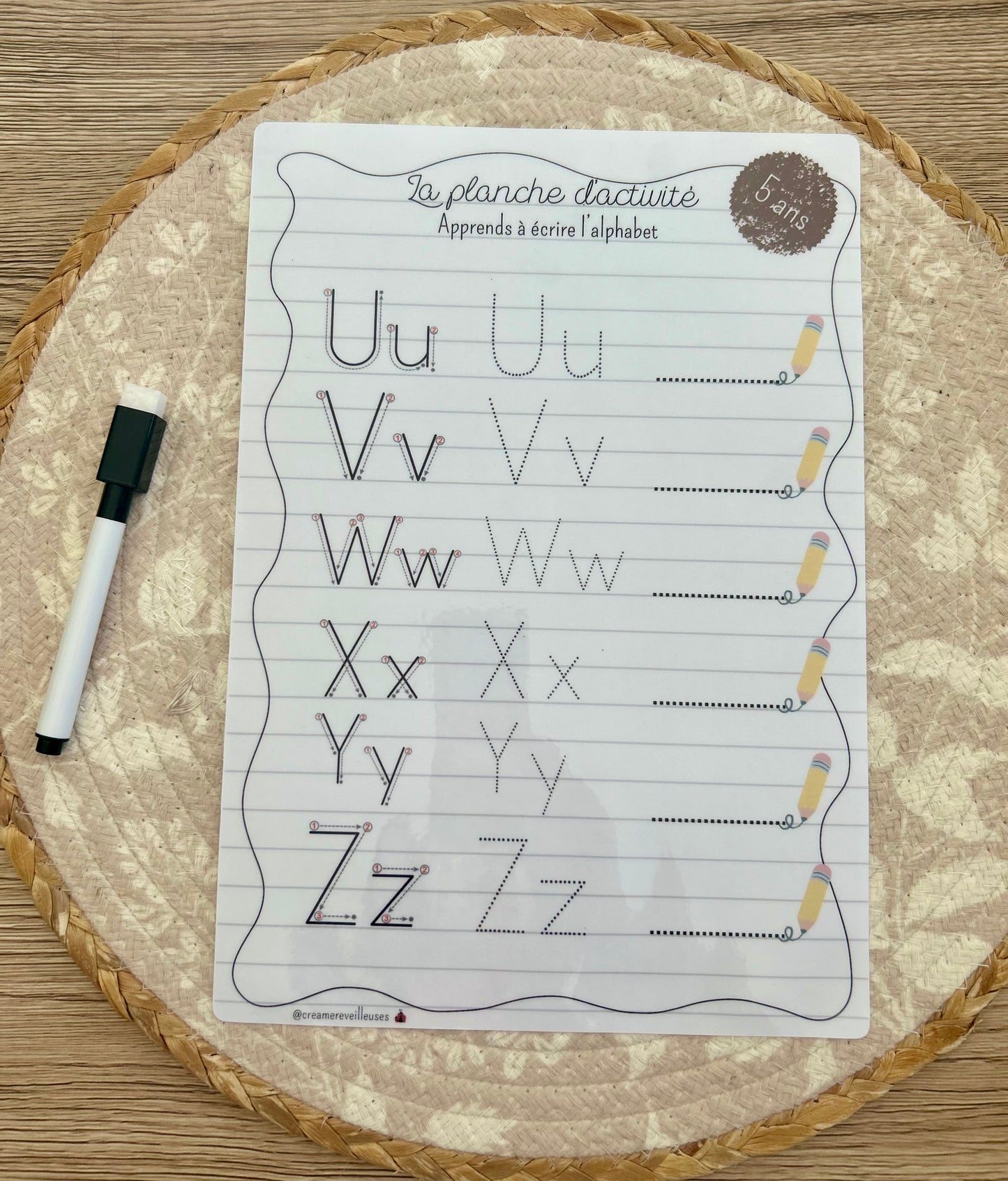 L’ALPHABET