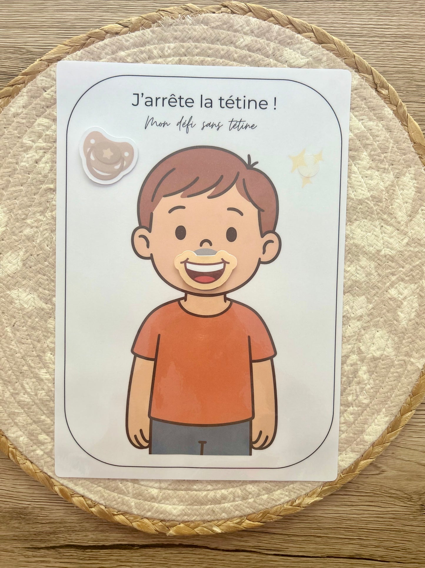 SUPPORT PÉDAGOGIQUE J’ARRÊTE LA TÉTINE
