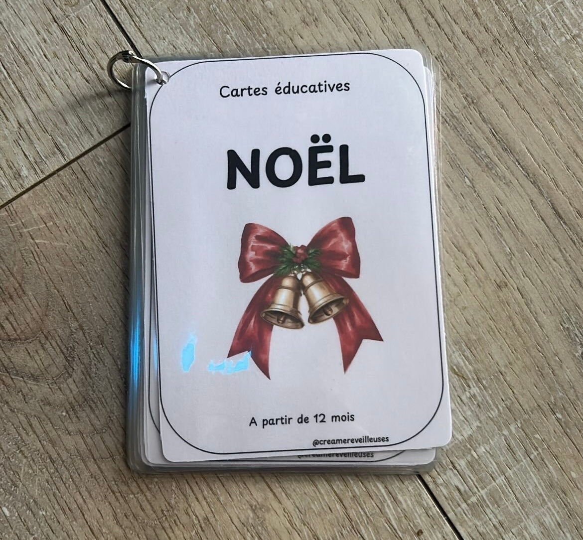 CARTES ÉDUCATIVES NOËL PRIX RÉDUIT