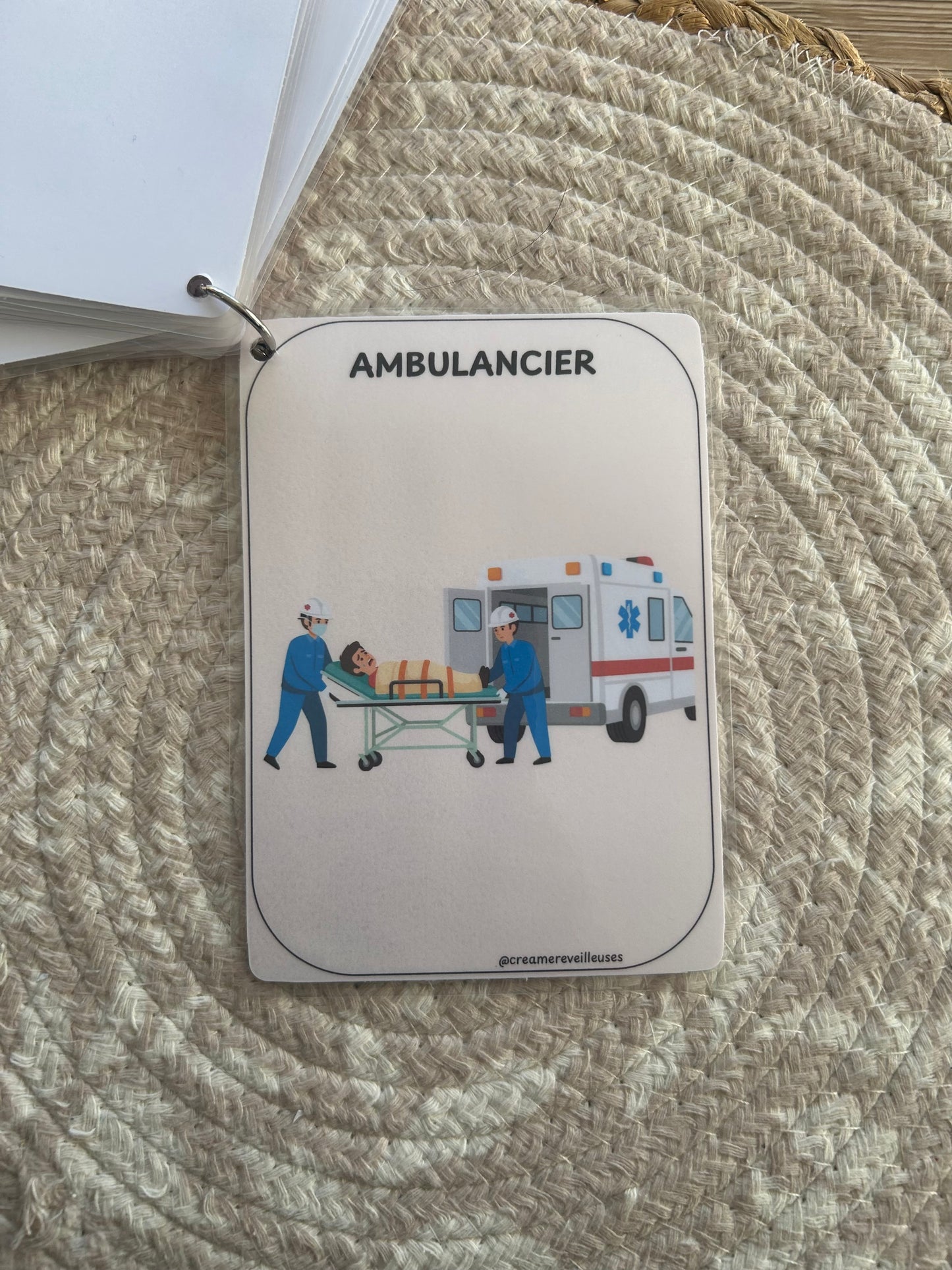 CARTES ÉDUCATIVES LES MÉTIERS