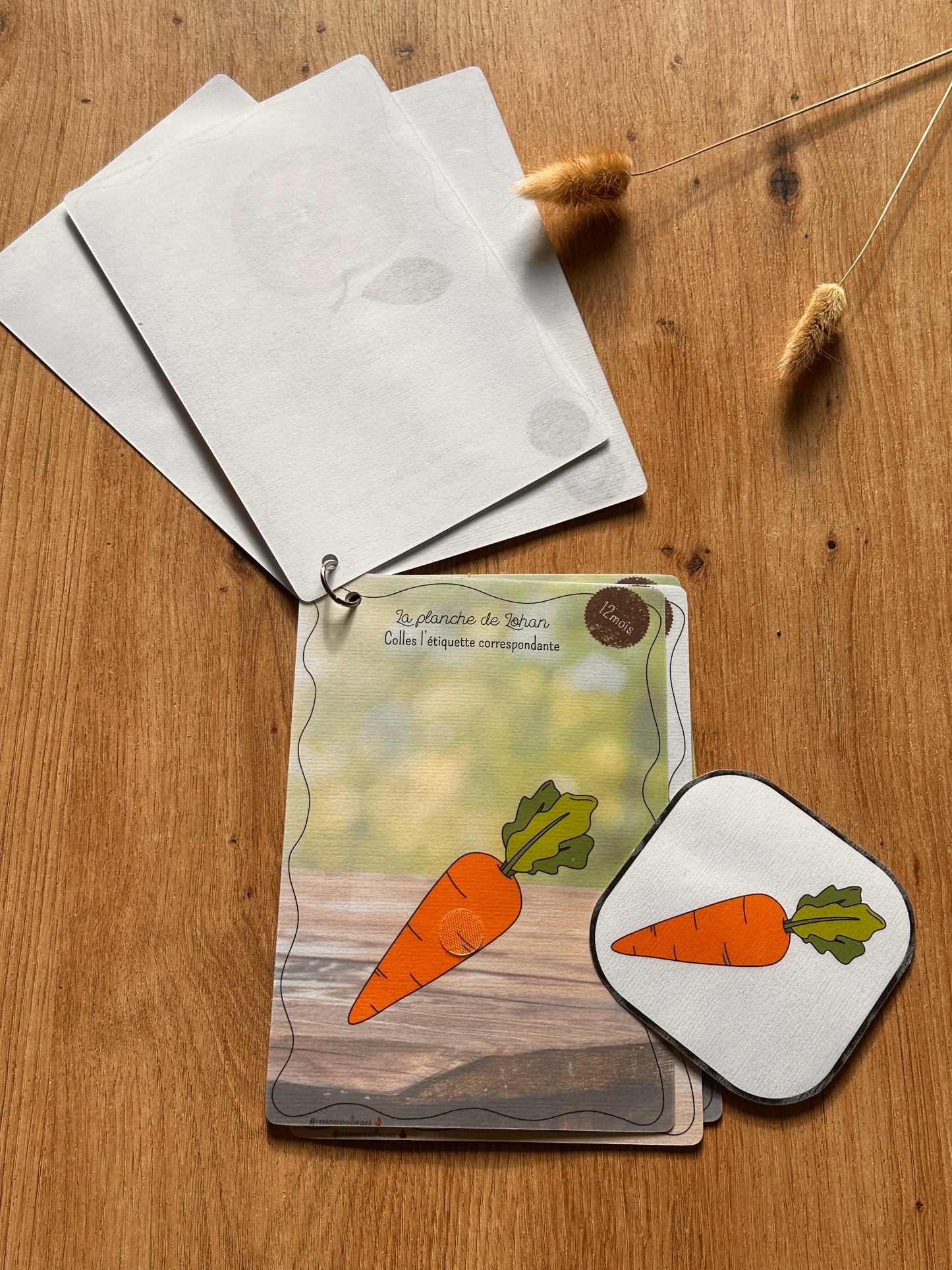 Mini pack 12 mois fruits et légumes