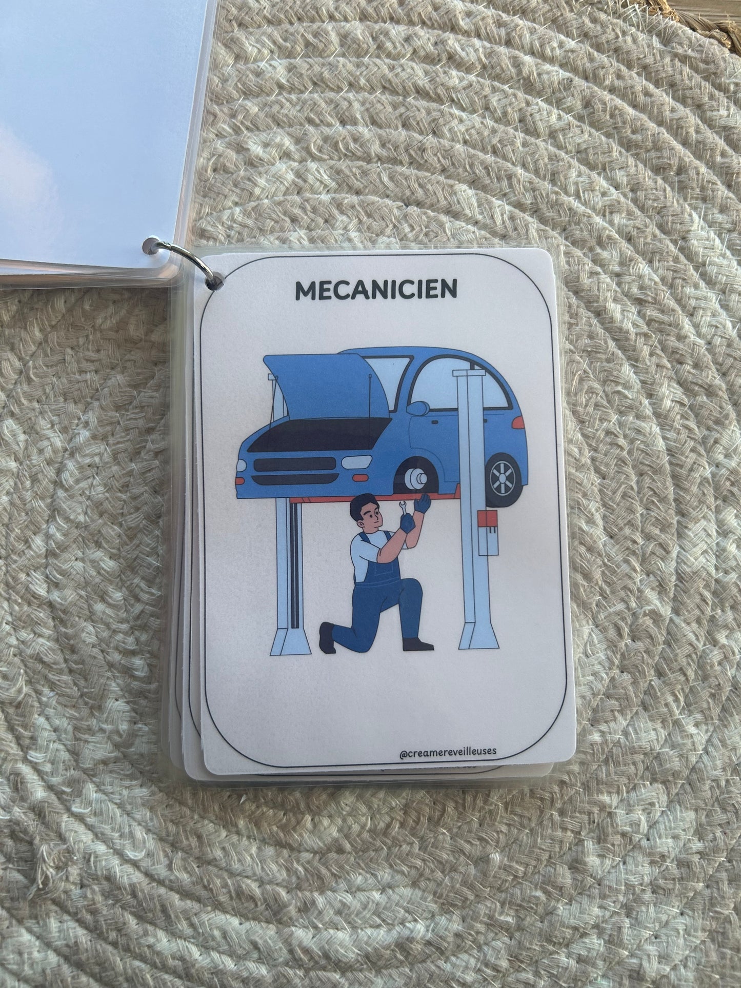 CARTES ÉDUCATIVES LES MÉTIERS