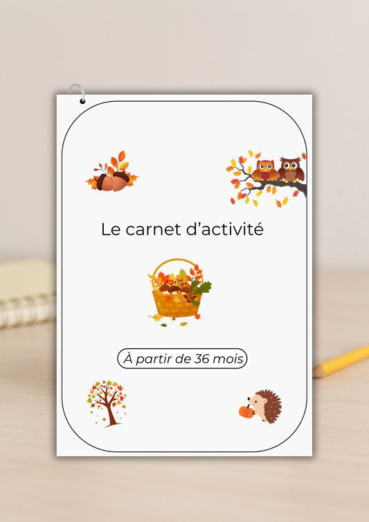 CARNET AUTOMNE DÈS 36 MOIS