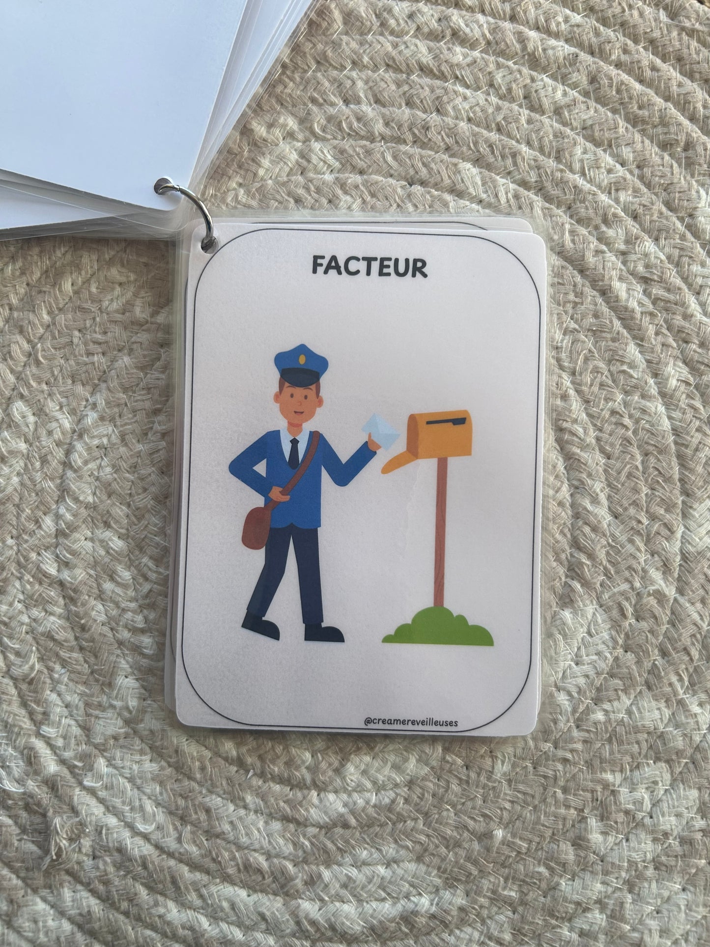 CARTES ÉDUCATIVES LES MÉTIERS