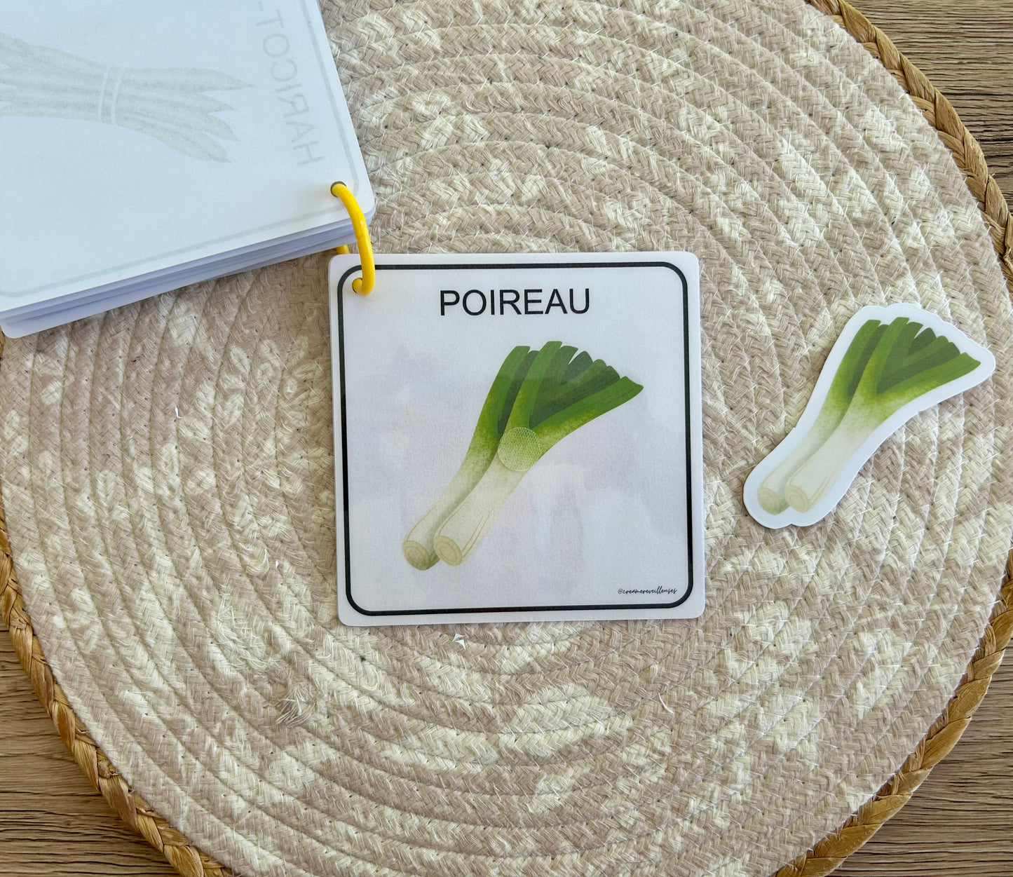 IMAGIER DES FRUITS ET LÉGUMES
