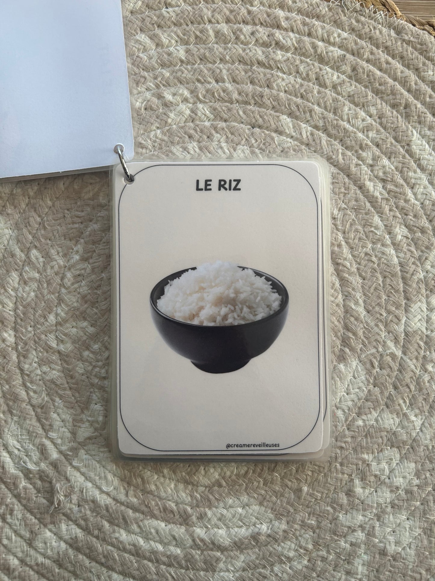 CARTES ÉDUCATIVES LES ALIMENTS