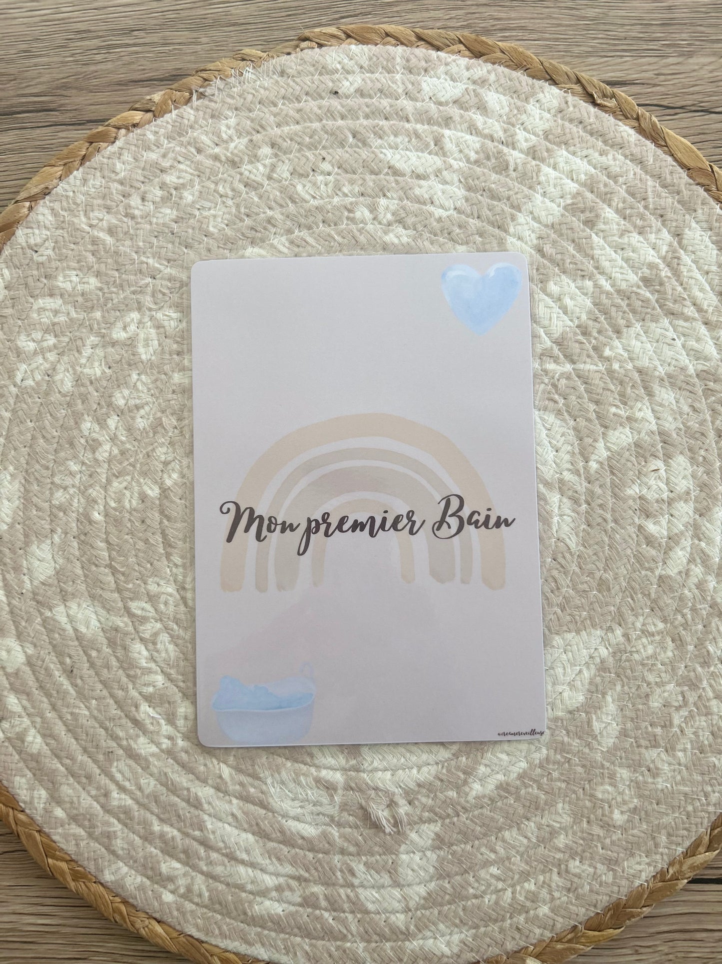 CARTE ÉTAPE BÉBÉ