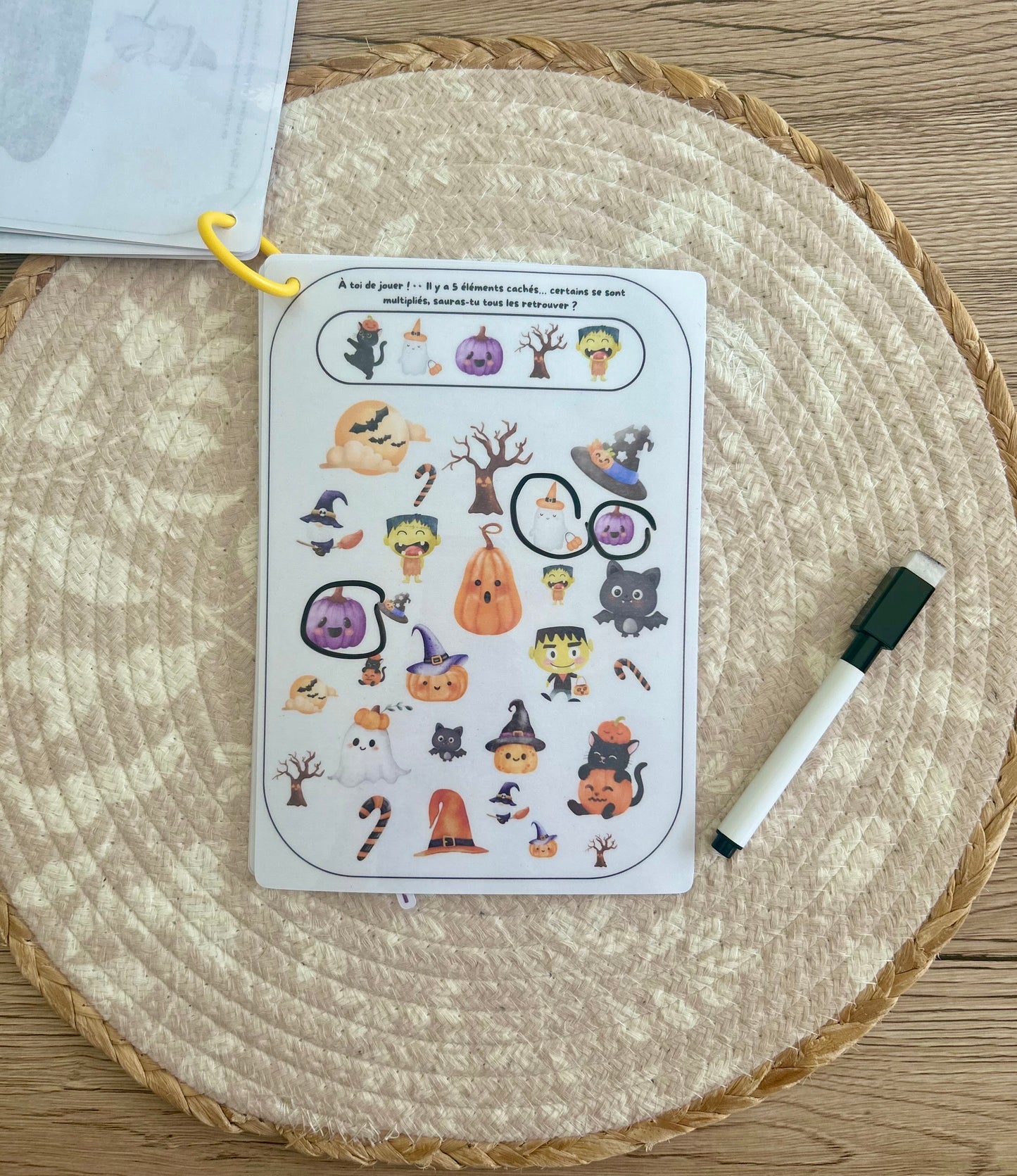 CARNET HALLOWEEN 2/4 ANS