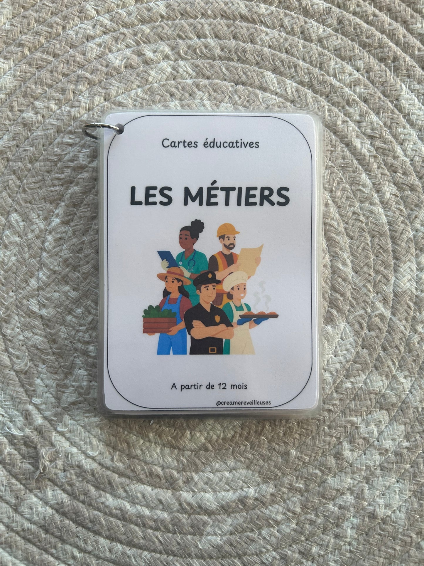CARTES ÉDUCATIVES LES MÉTIERS