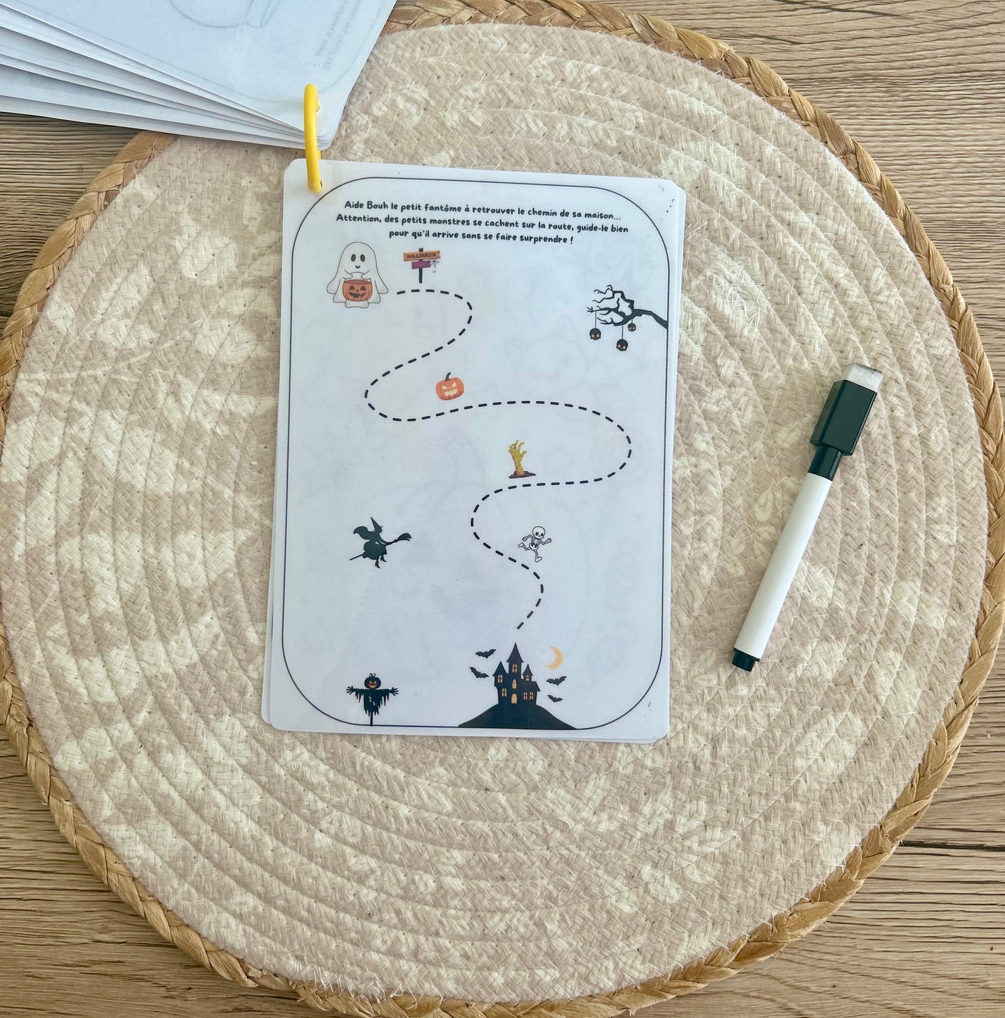 CARNET HALLOWEEN 2/4 ANS