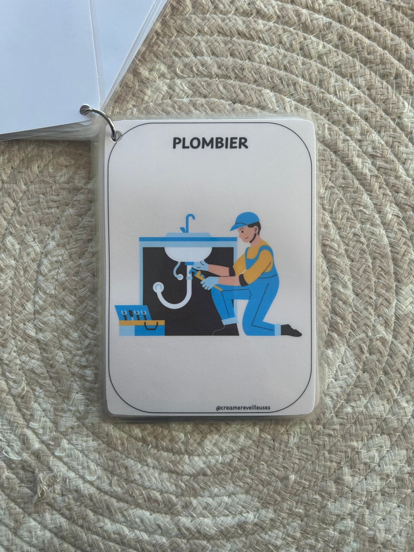 CARTES ÉDUCATIVES LES MÉTIERS