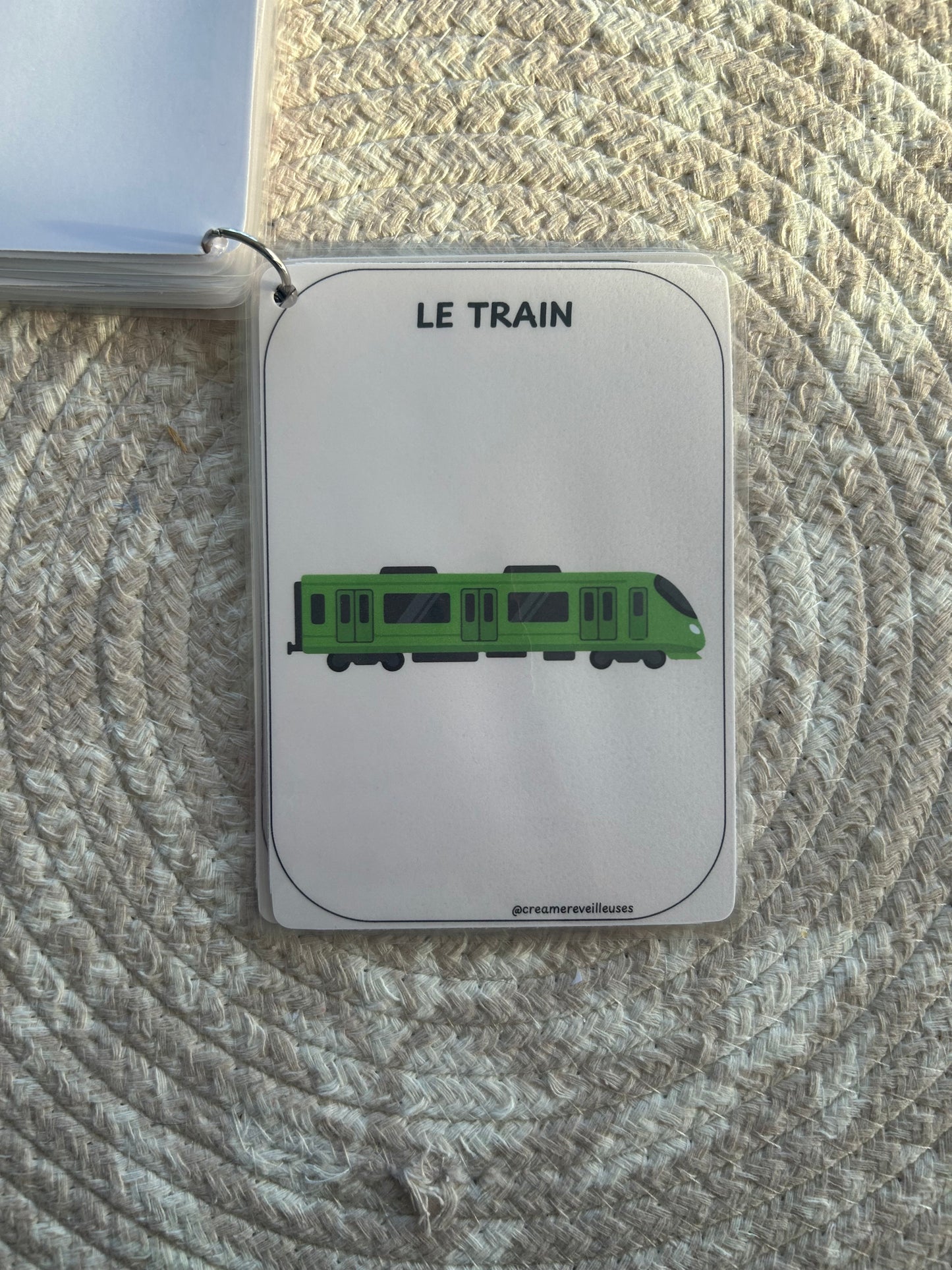 CARTES ÉDUCATIVES LES VÉHICULES