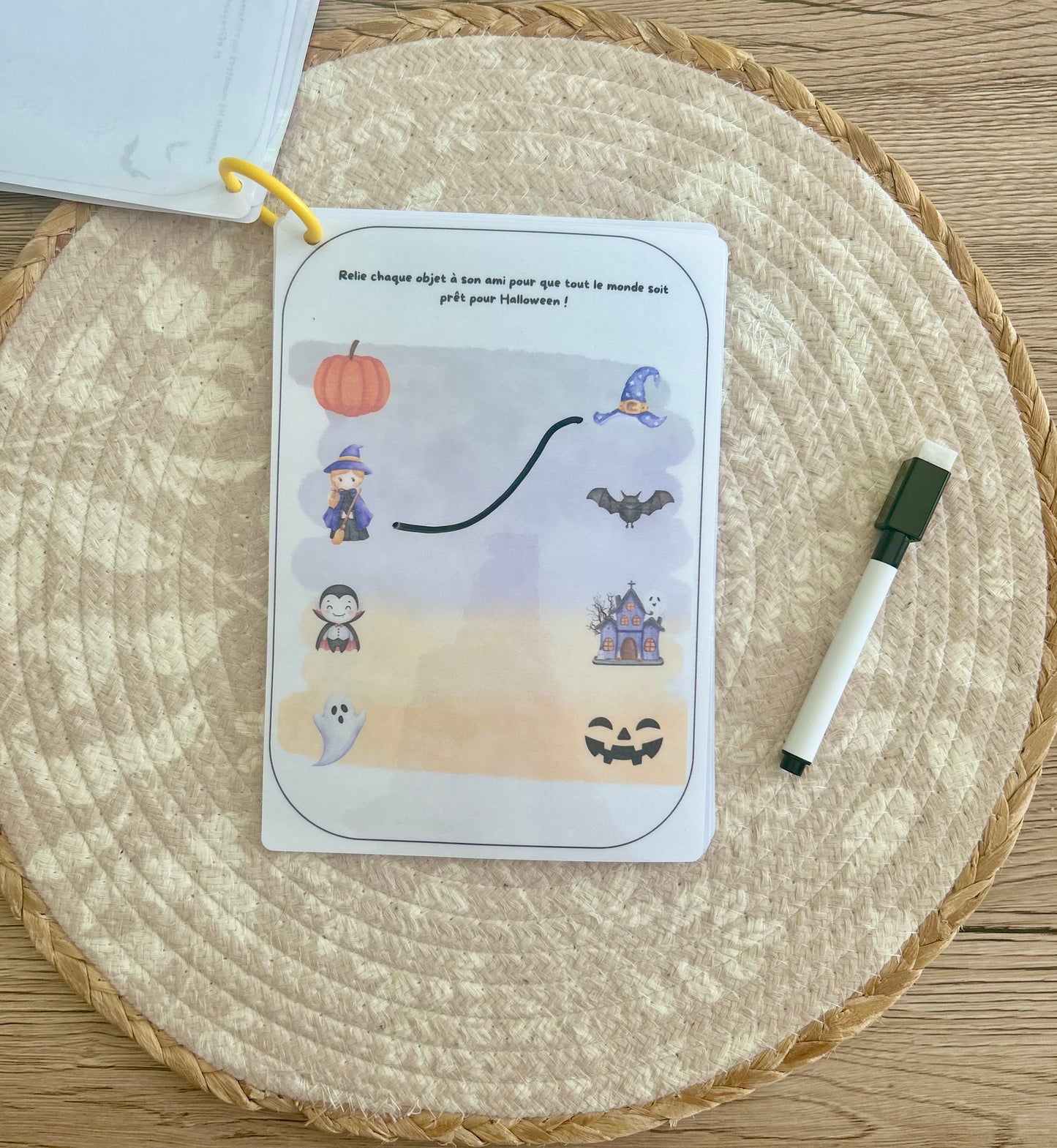 CARNET HALLOWEEN 4/6 ANS