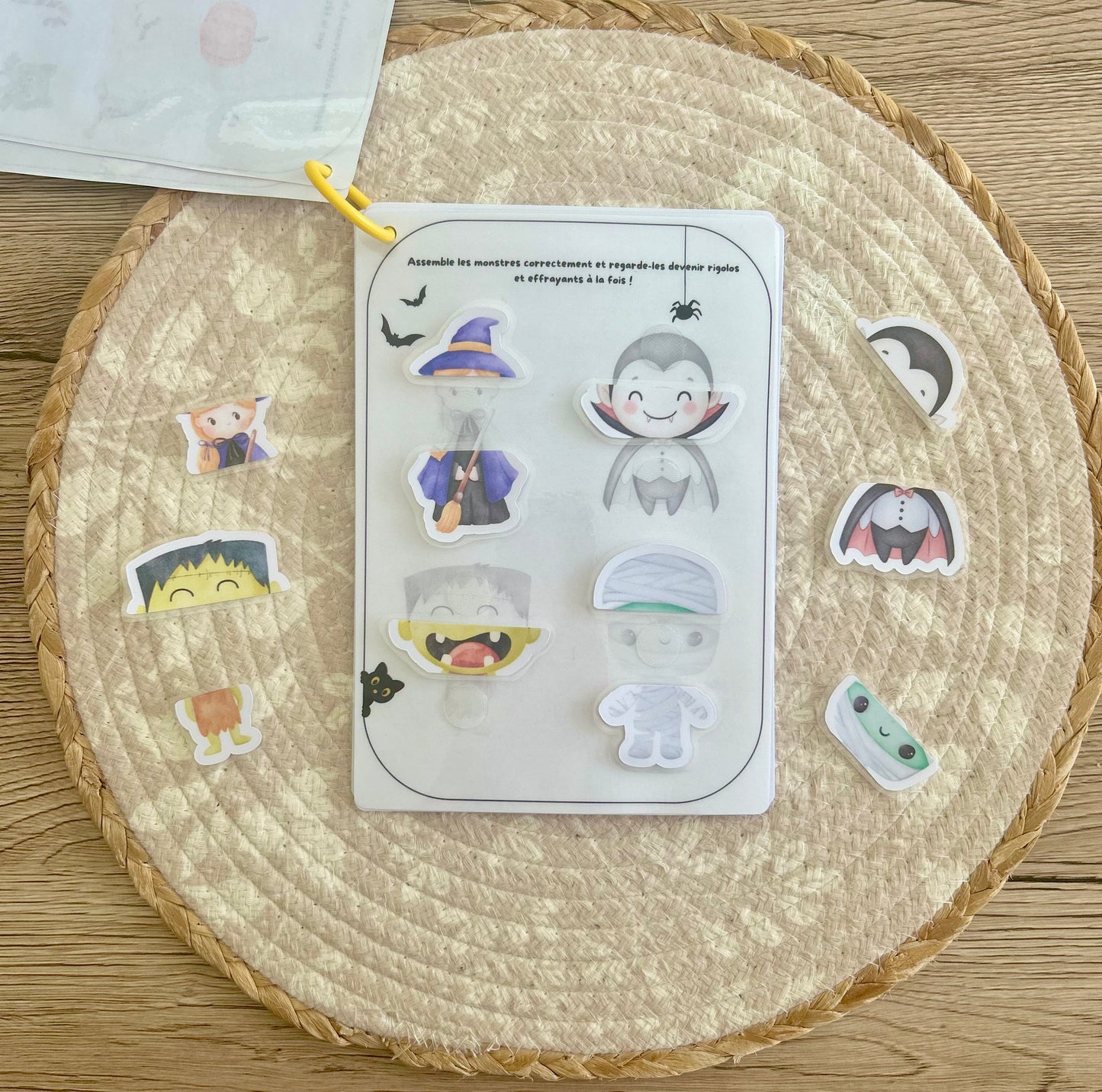 CARNET HALLOWEEN 4/6 ANS