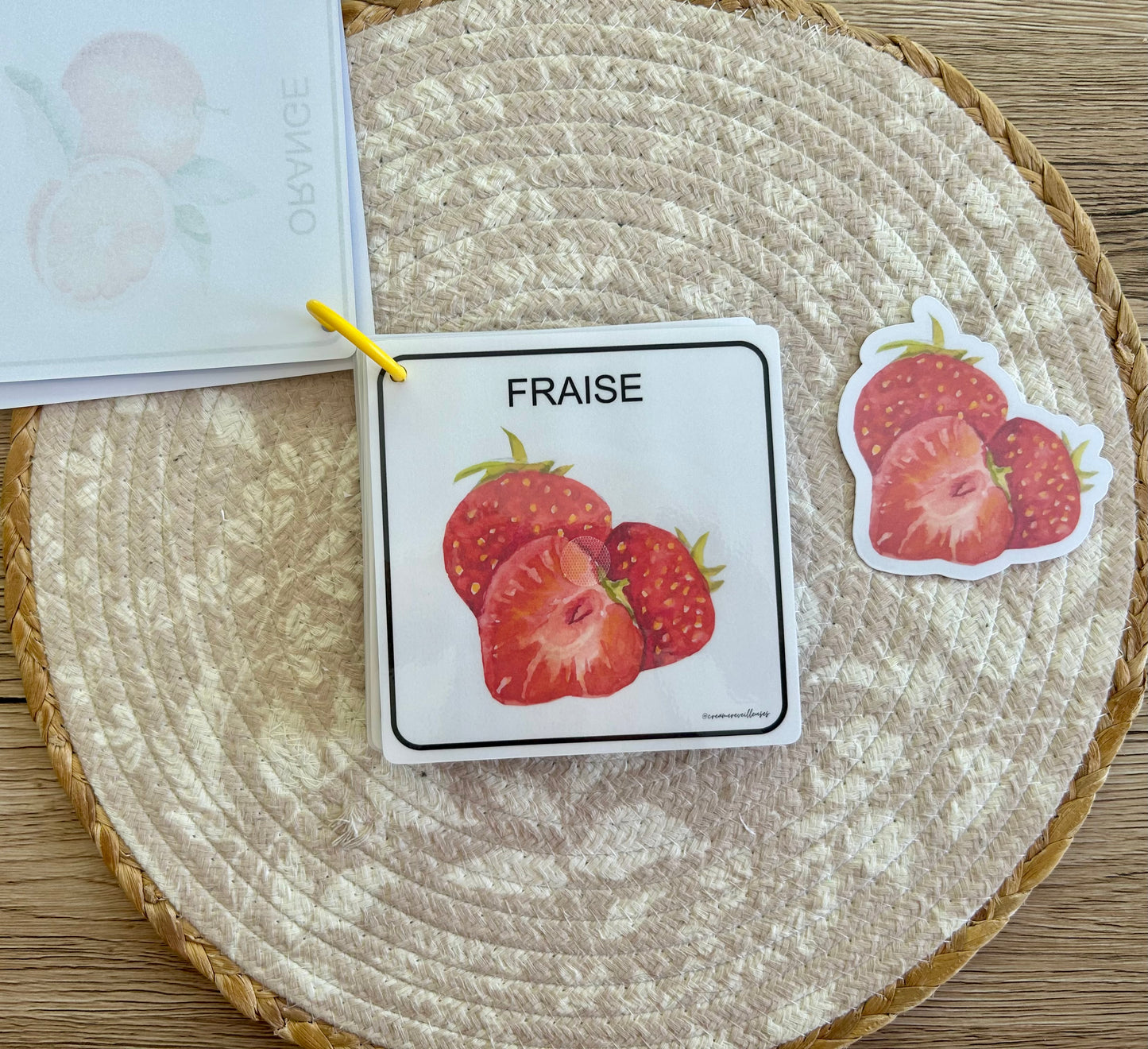 IMAGIER DES FRUITS ET LÉGUMES