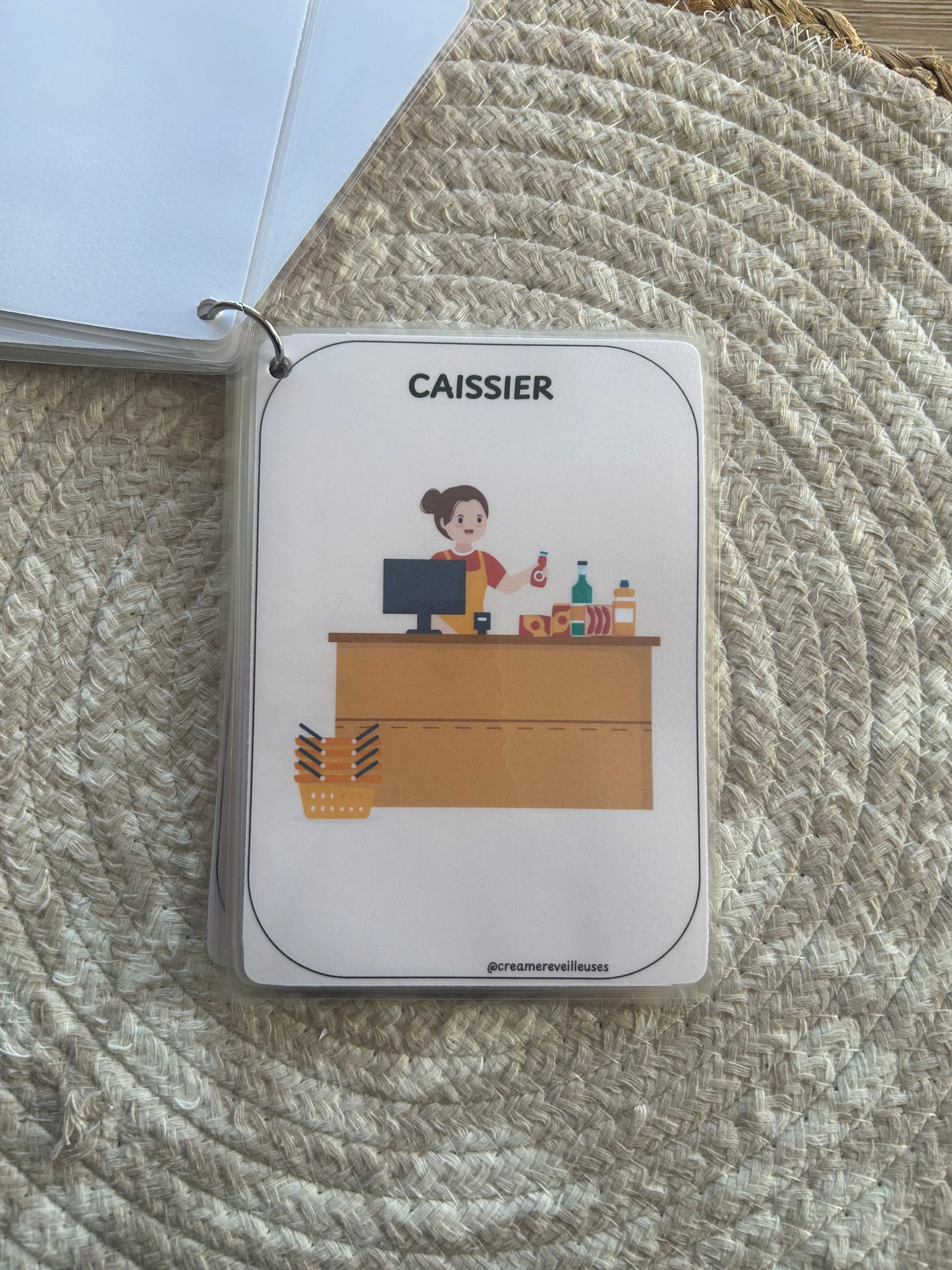 CARTES ÉDUCATIVES LES MÉTIERS