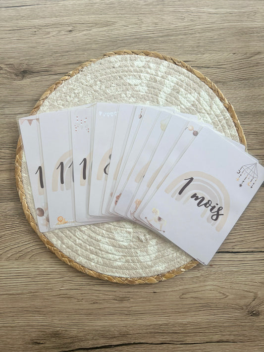 CARTE ÉTAPE BÉBÉ