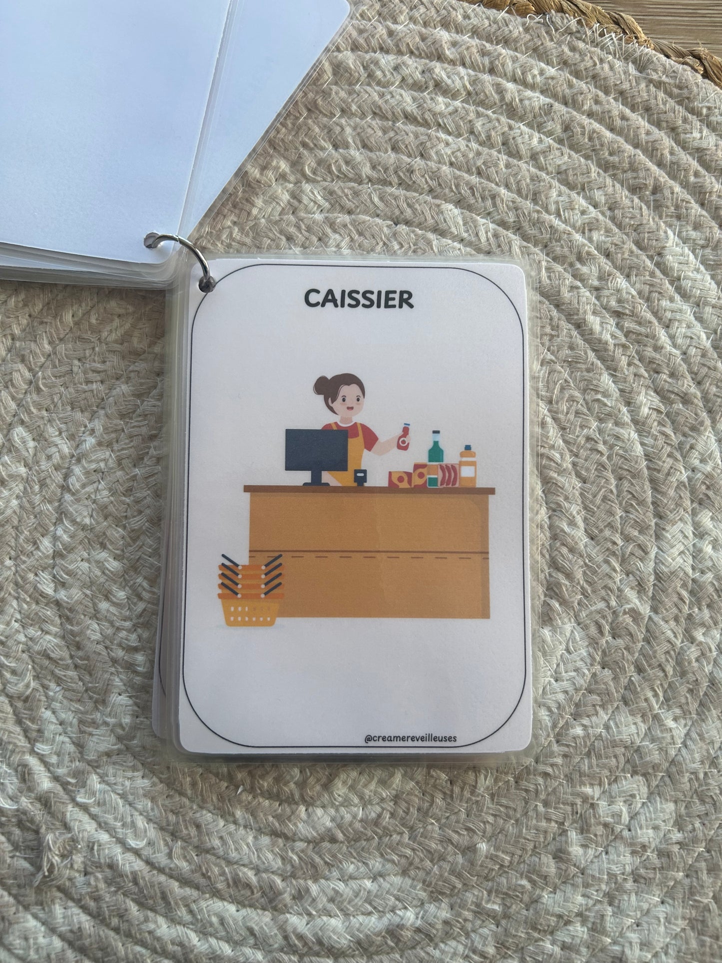 CARTES ÉDUCATIVES LES MÉTIERS