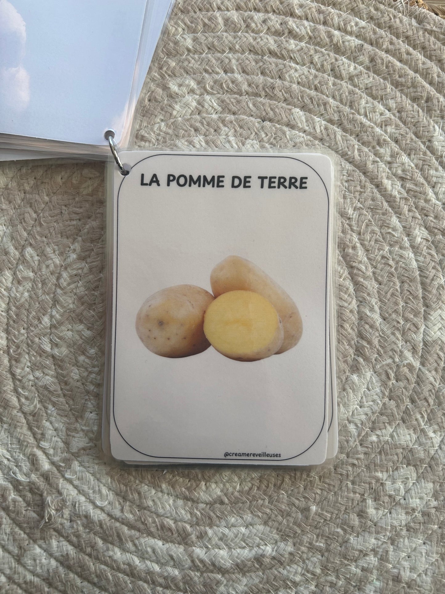 CARTES ÉDUCATIVES LES ALIMENTS