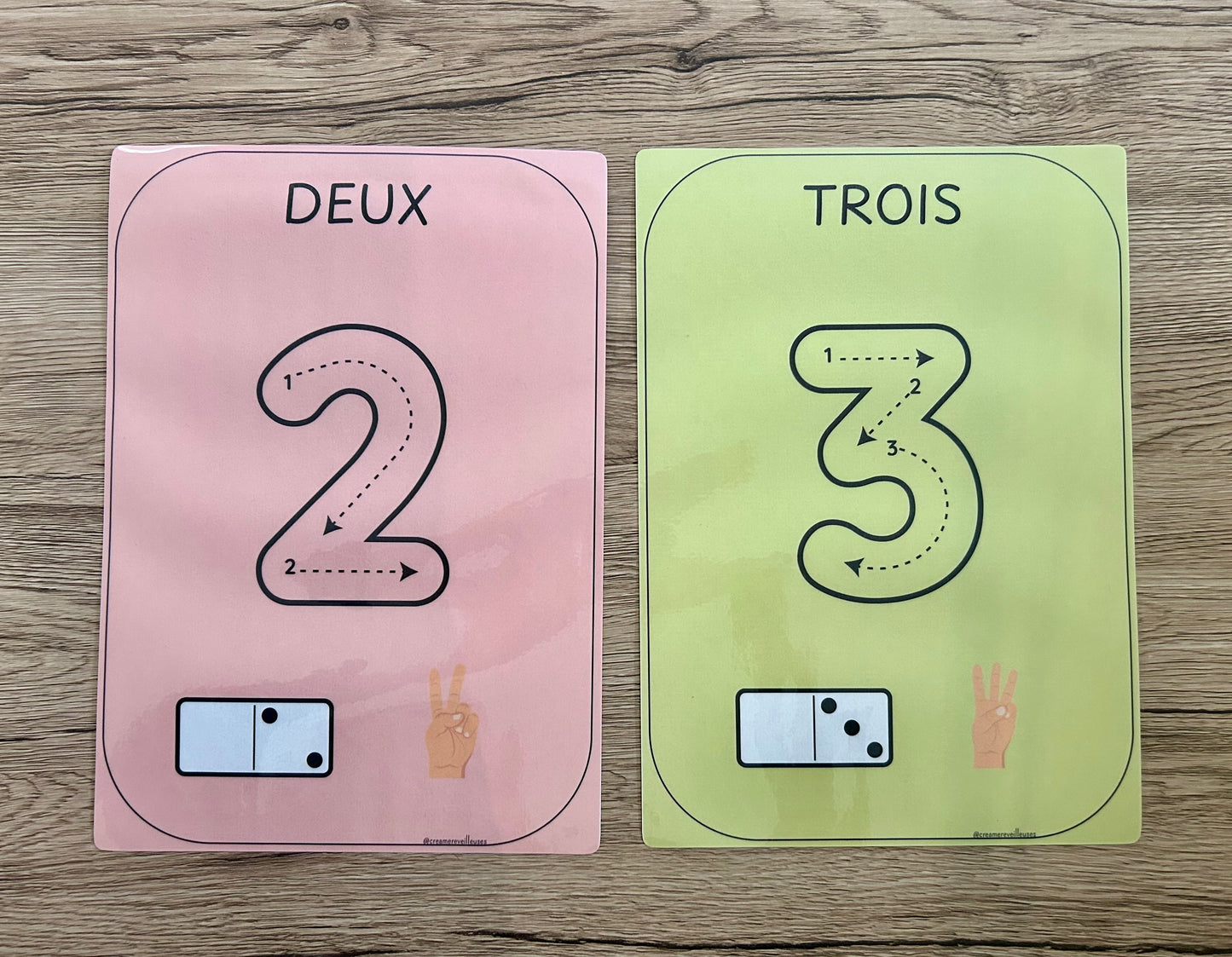 PACK AFFICHES COULEURS/CHIFFRES/FORMES