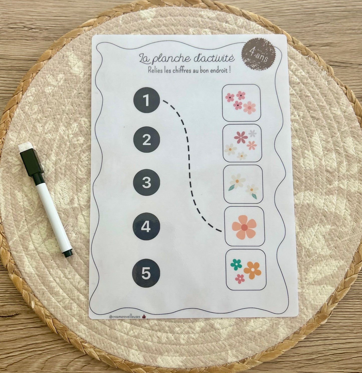 CHIFFRE À RELIER