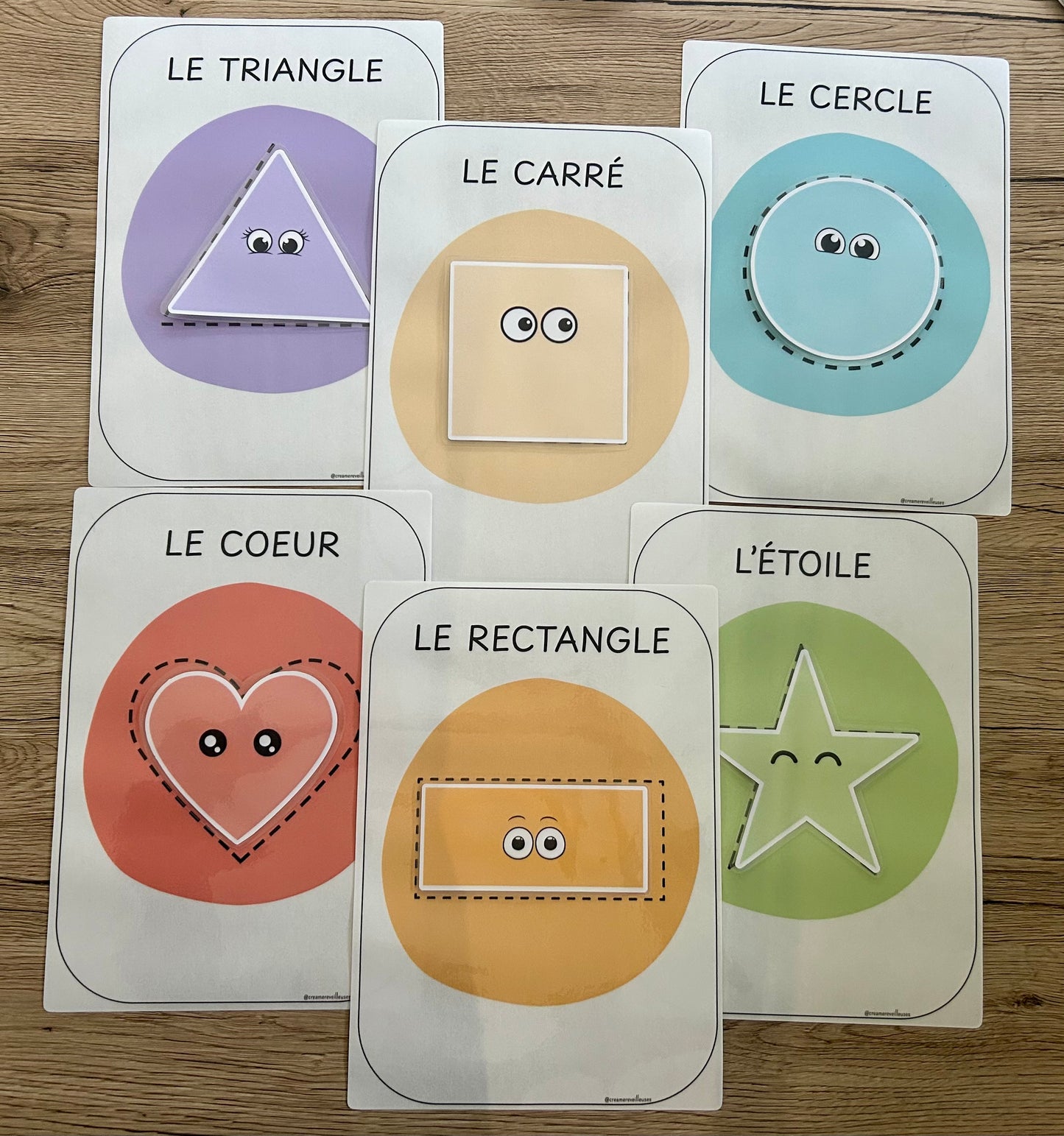 PACK AFFICHES COULEURS/CHIFFRES/FORMES