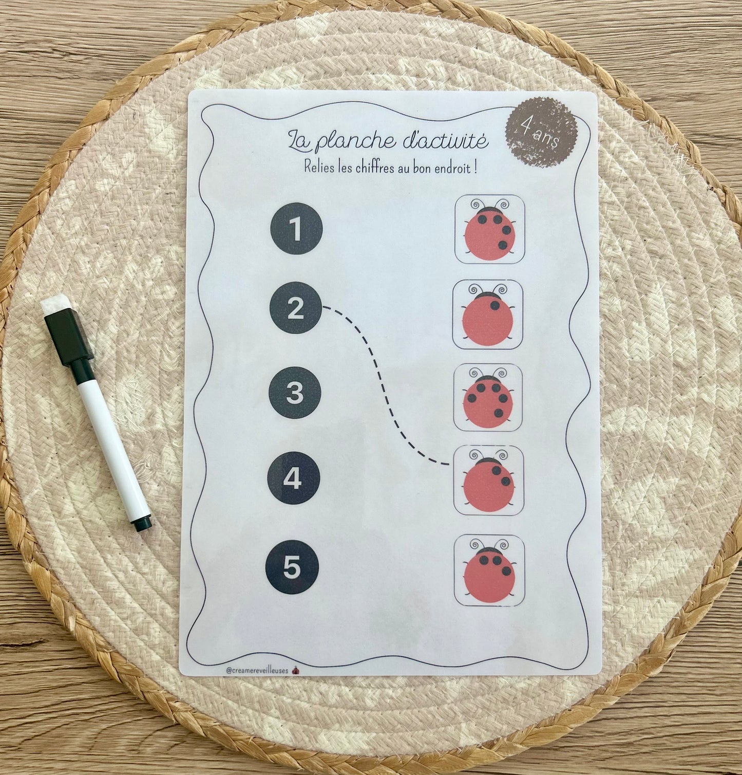 CHIFFRE À RELIER