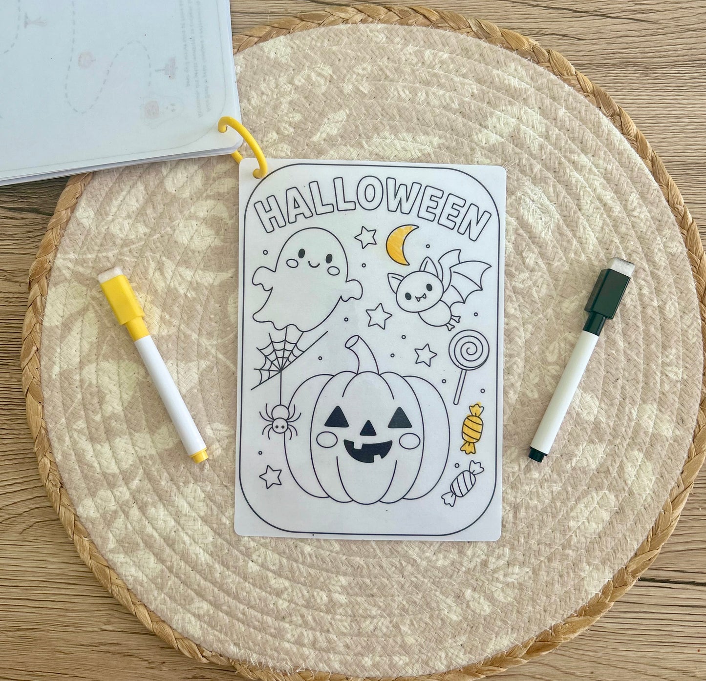 CARNET HALLOWEEN 2/4 ANS