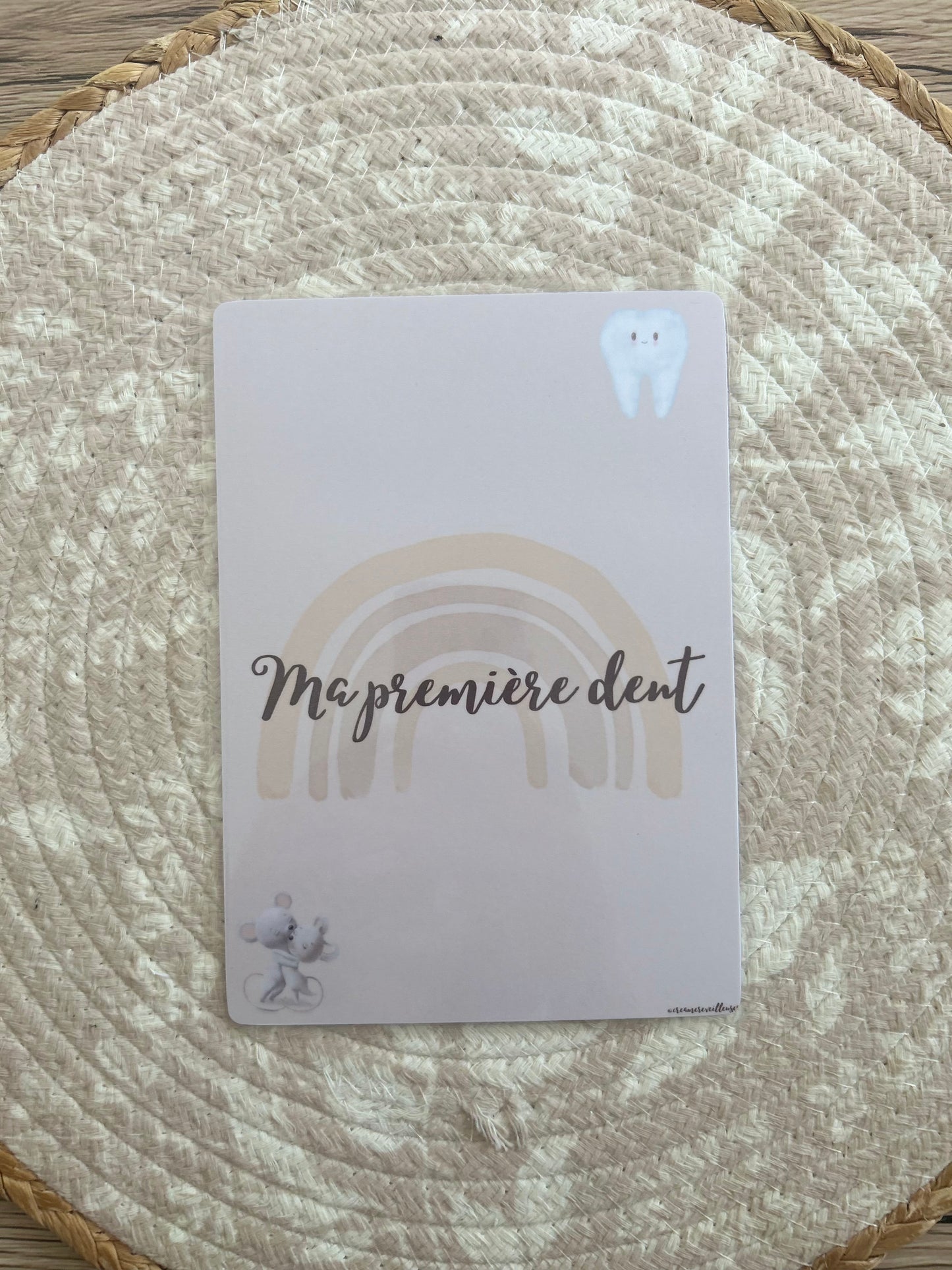 CARTE ÉTAPE BÉBÉ
