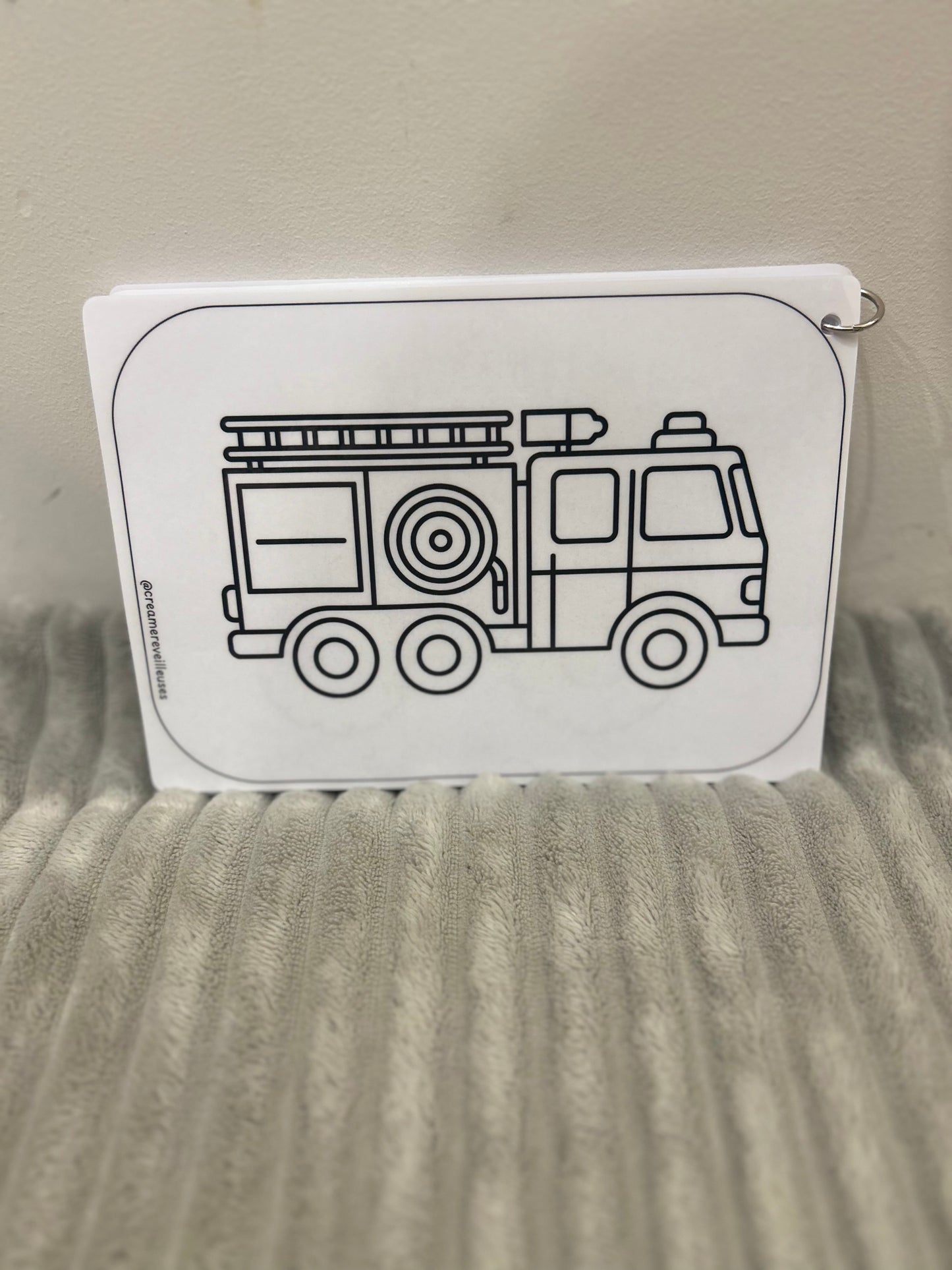 CARNET DE COLORIAGE RÉUTILISABLE