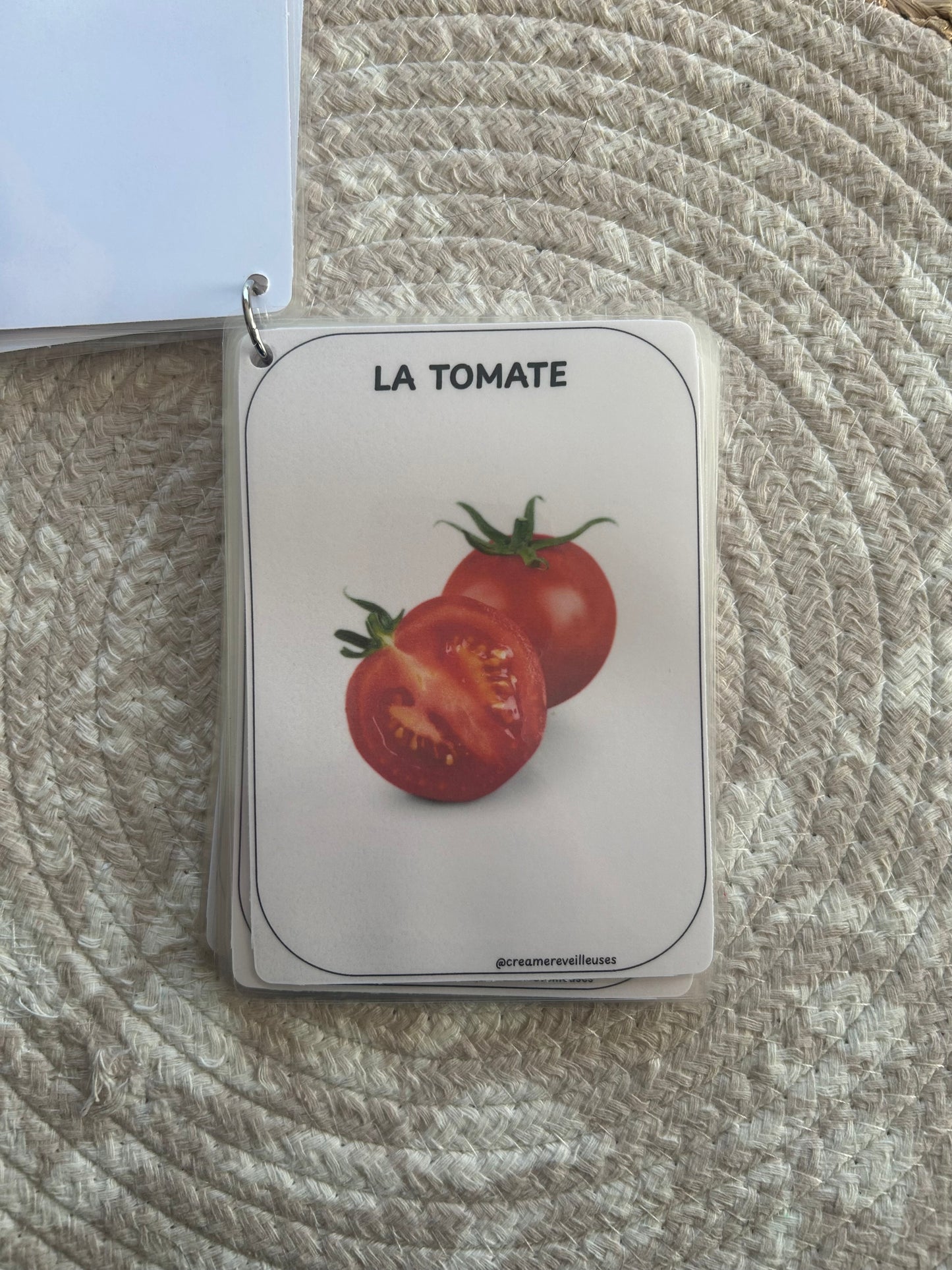 CARTES ÉDUCATIVES LES ALIMENTS