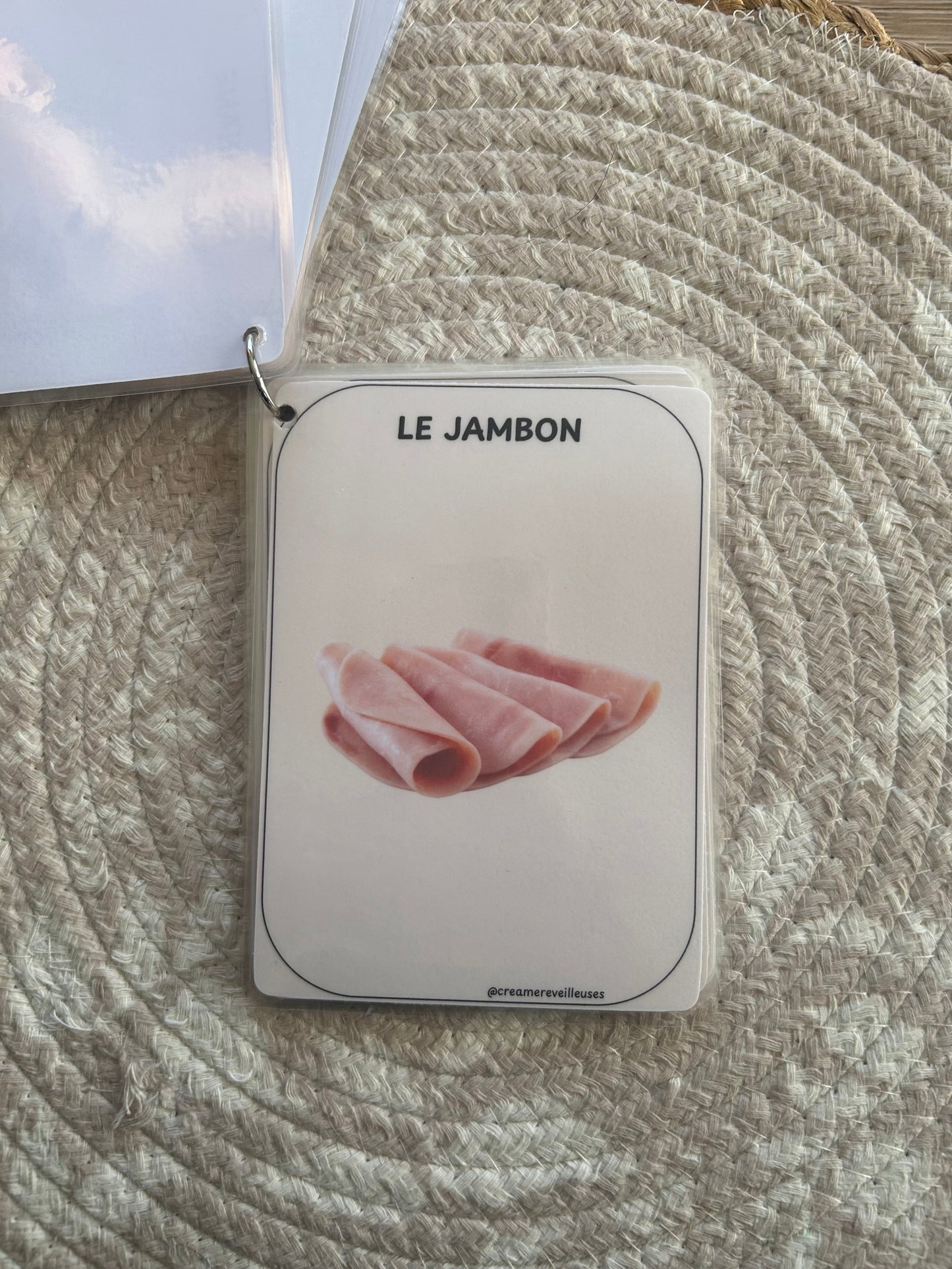 CARTES ÉDUCATIVES LES ALIMENTS