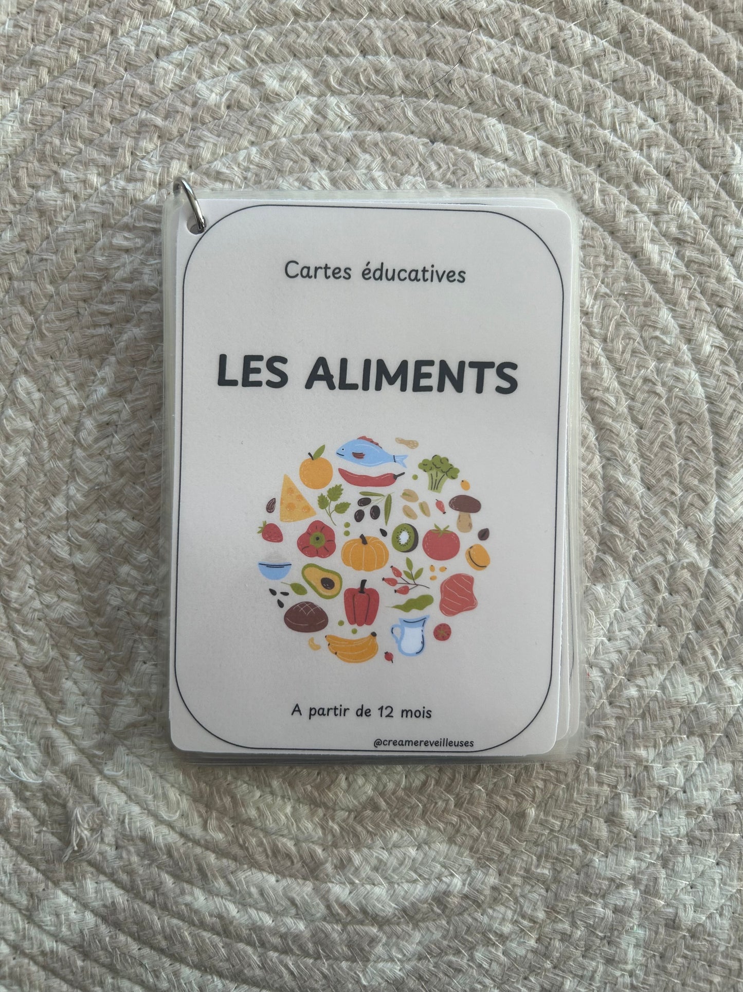 CARTES ÉDUCATIVES LES ALIMENTS