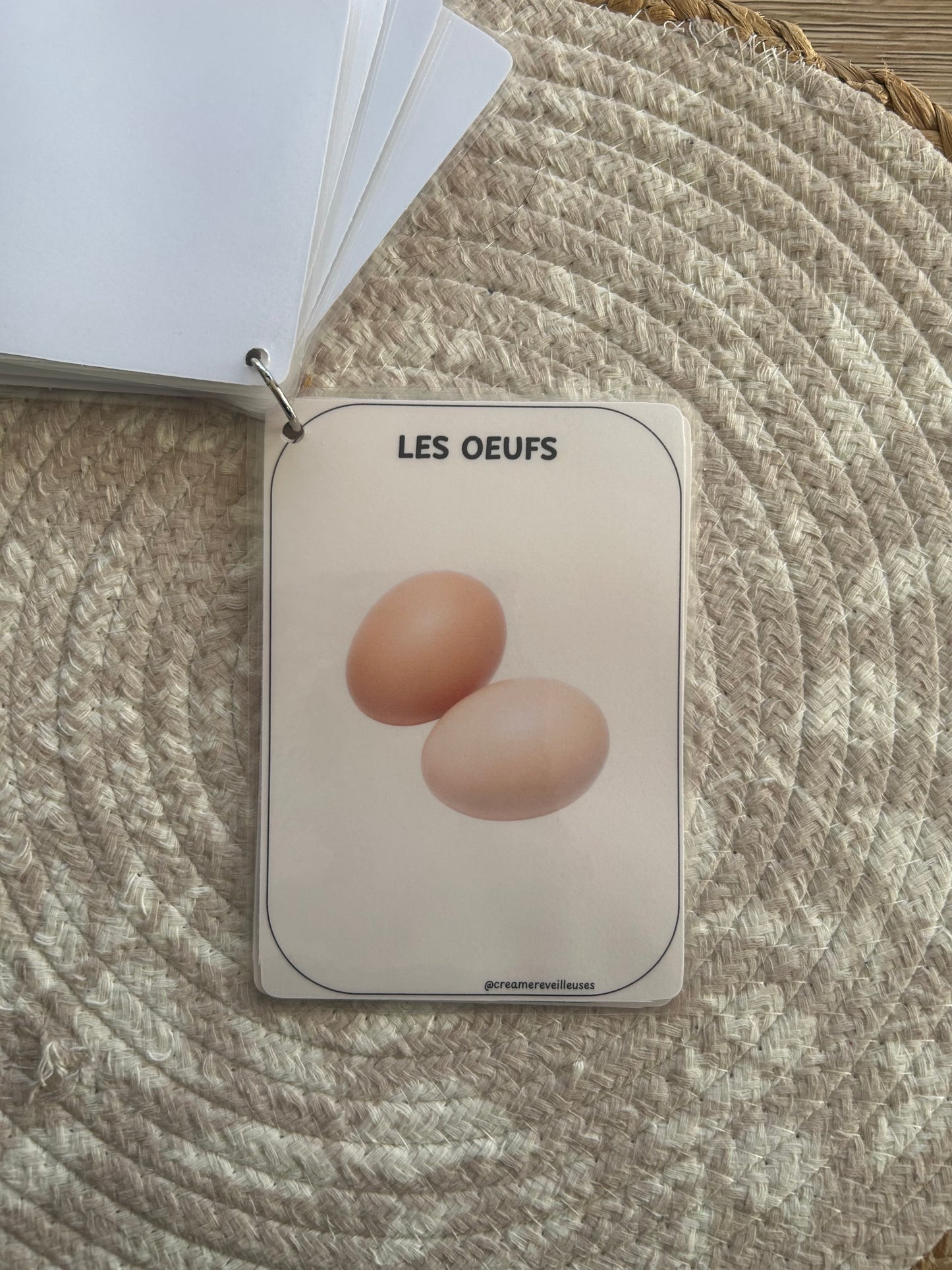 CARTES ÉDUCATIVES LES ALIMENTS