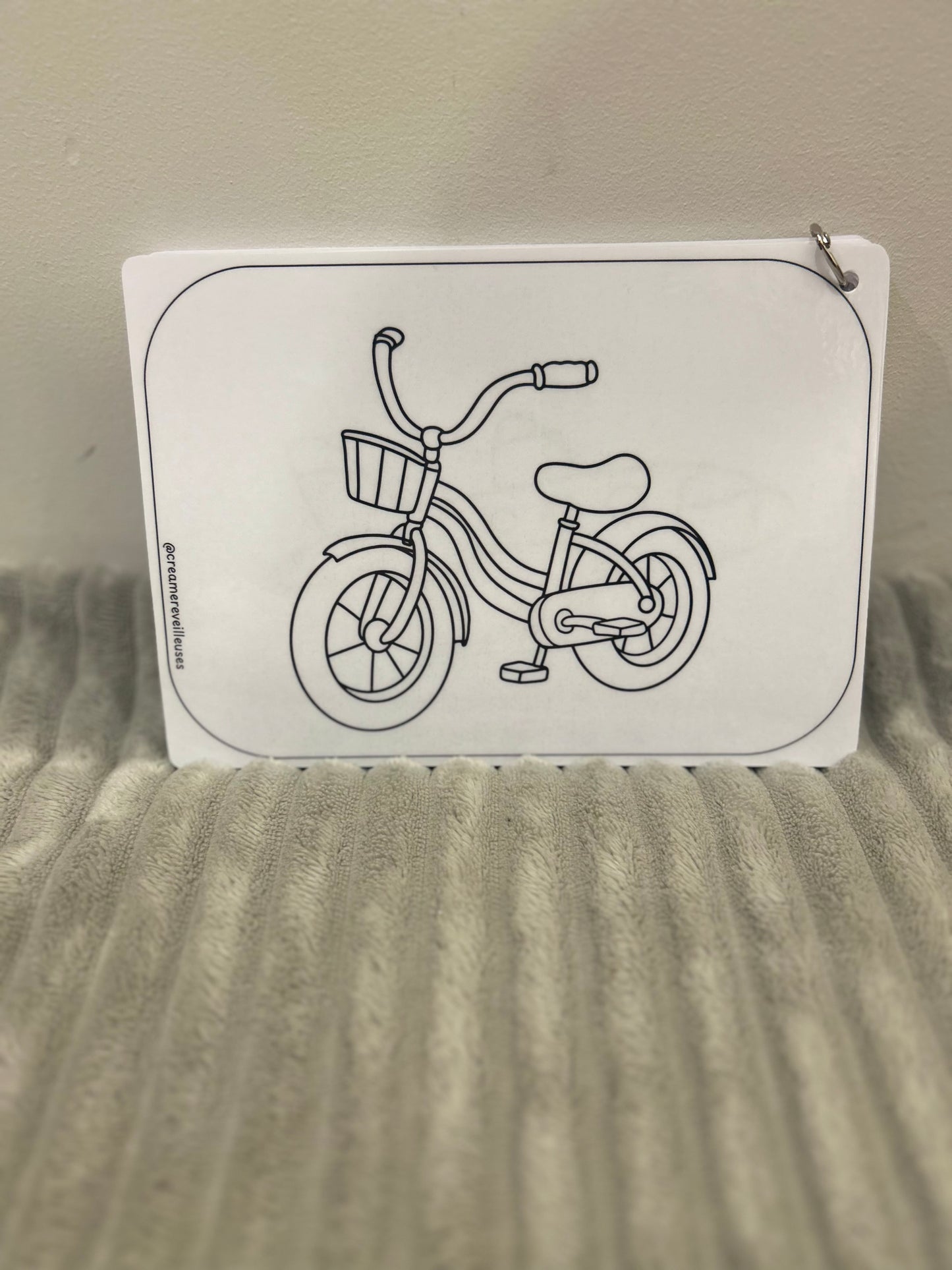 CARNET DE COLORIAGE RÉUTILISABLE