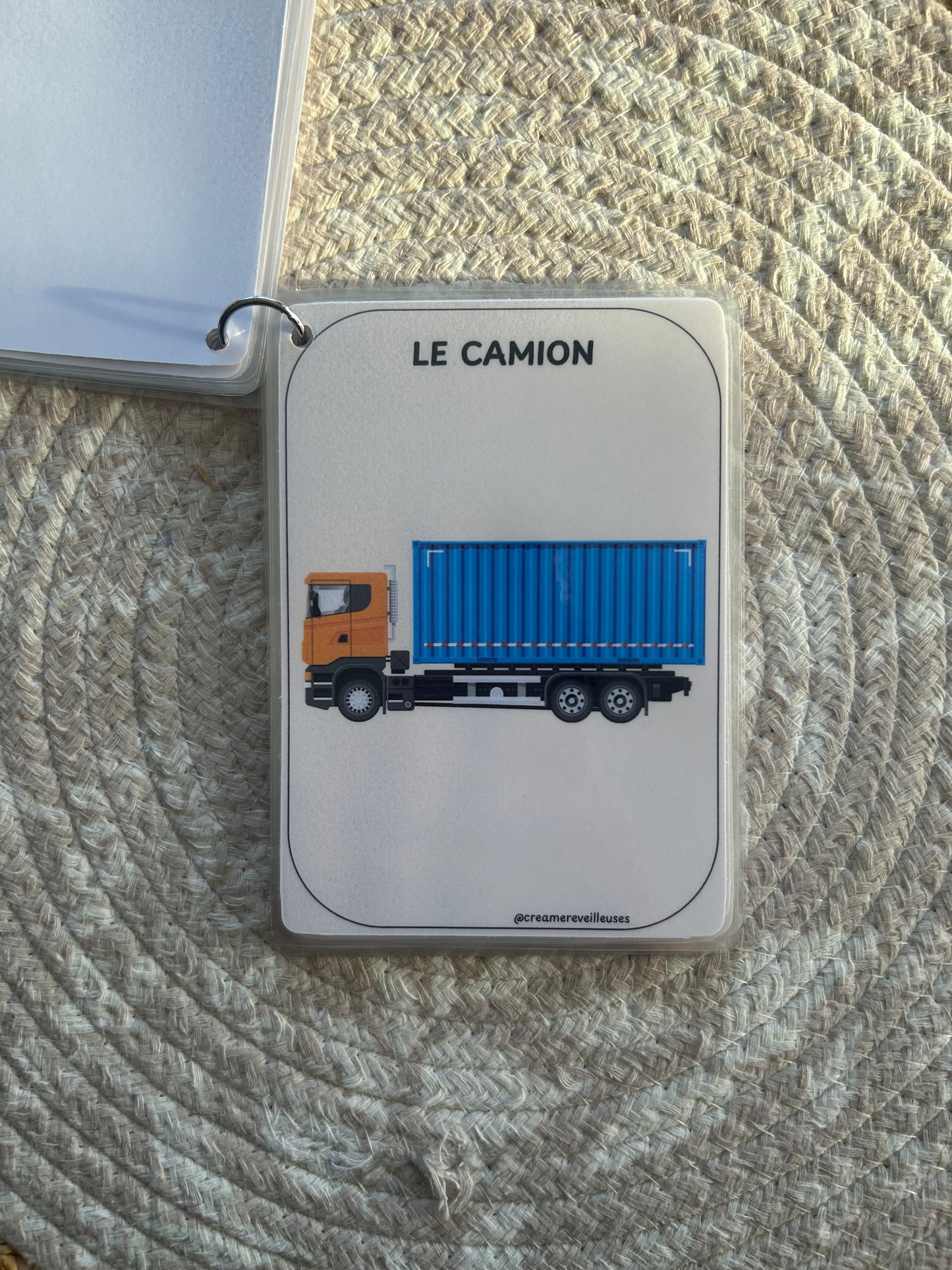 CARTES ÉDUCATIVES LES VÉHICULES