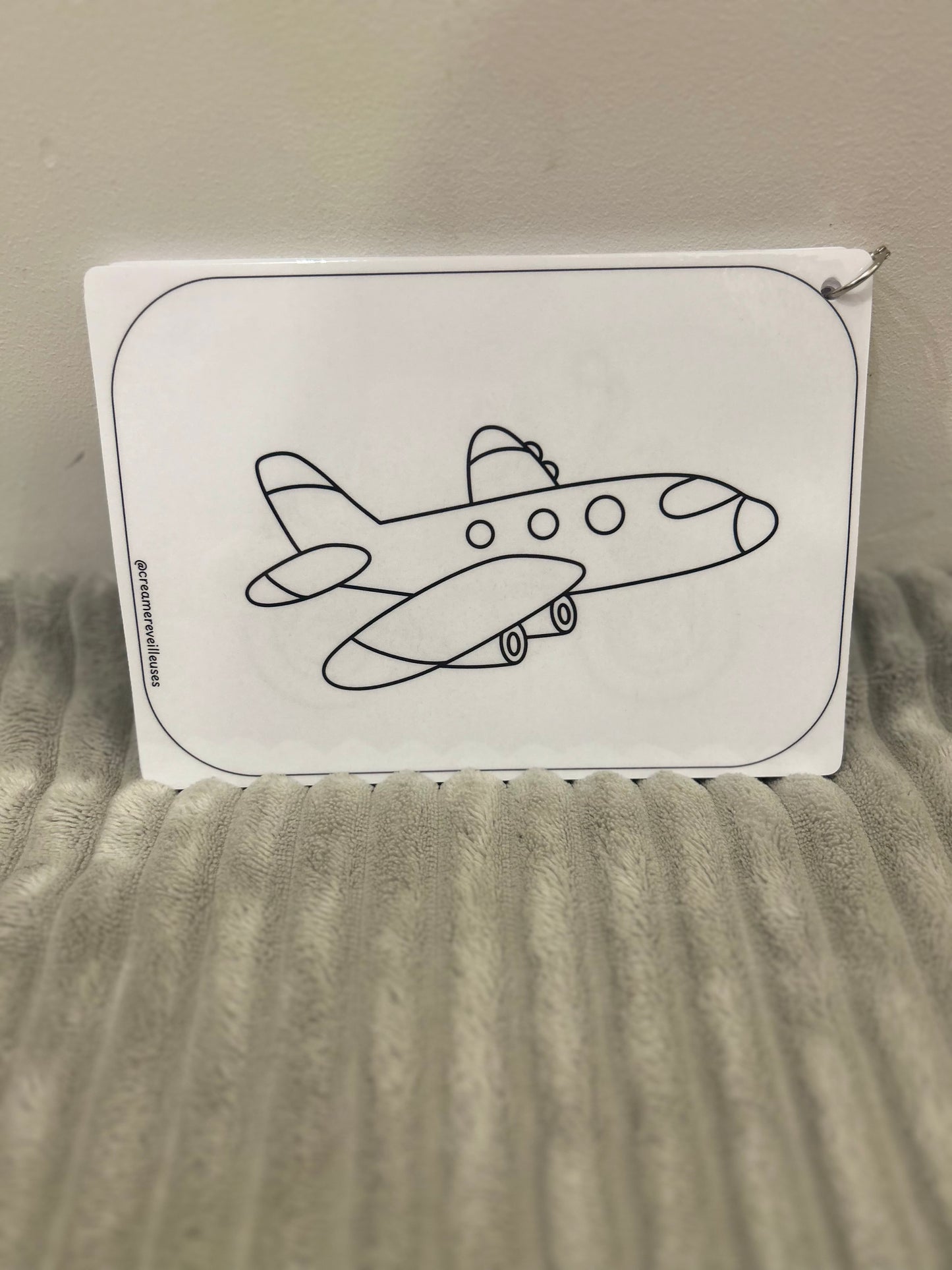 CARNET DE COLORIAGE RÉUTILISABLE