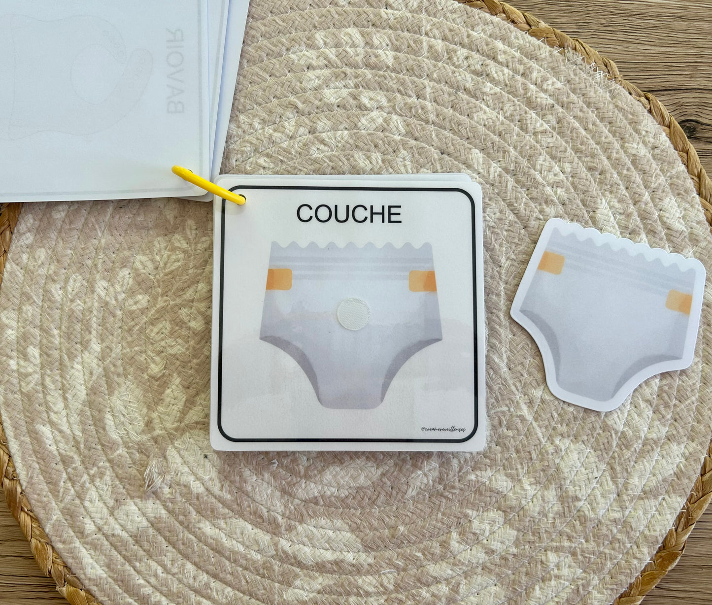 IMAGIER OBJET DU QUOTIDIEN