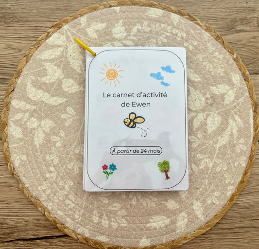CARNET D'ACTIVITÉS 24 MOIS