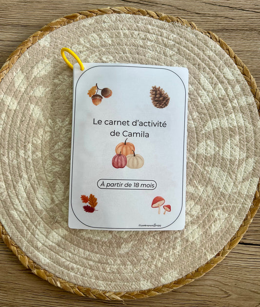 CARNET AUTOMNE 18 MOIS