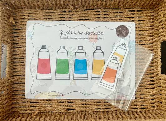 PLANCHE COULEUR PRIX RÉDUIT